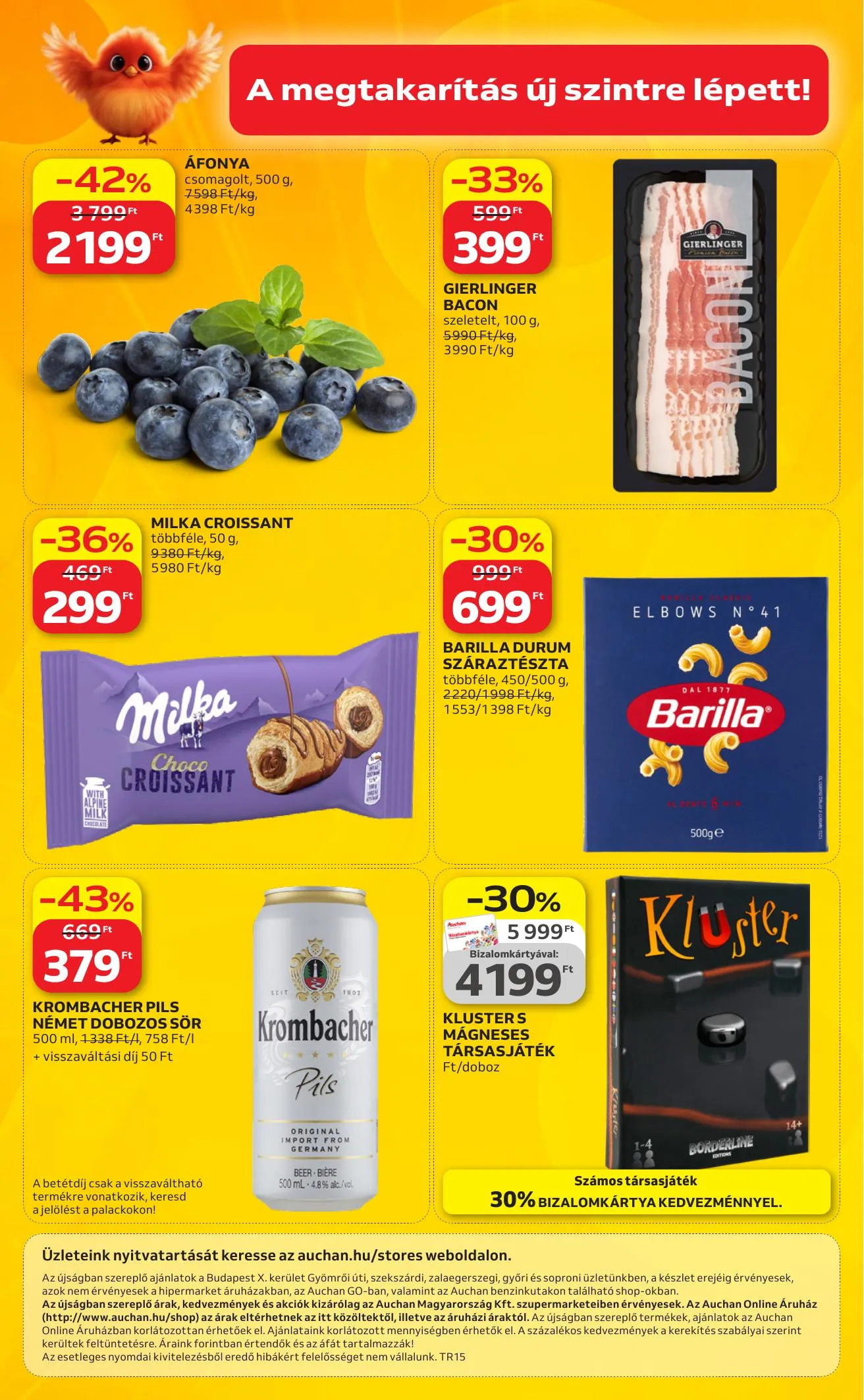 Auchan akciós újság Szupermarket 04.09–04.15 – 16. oldal