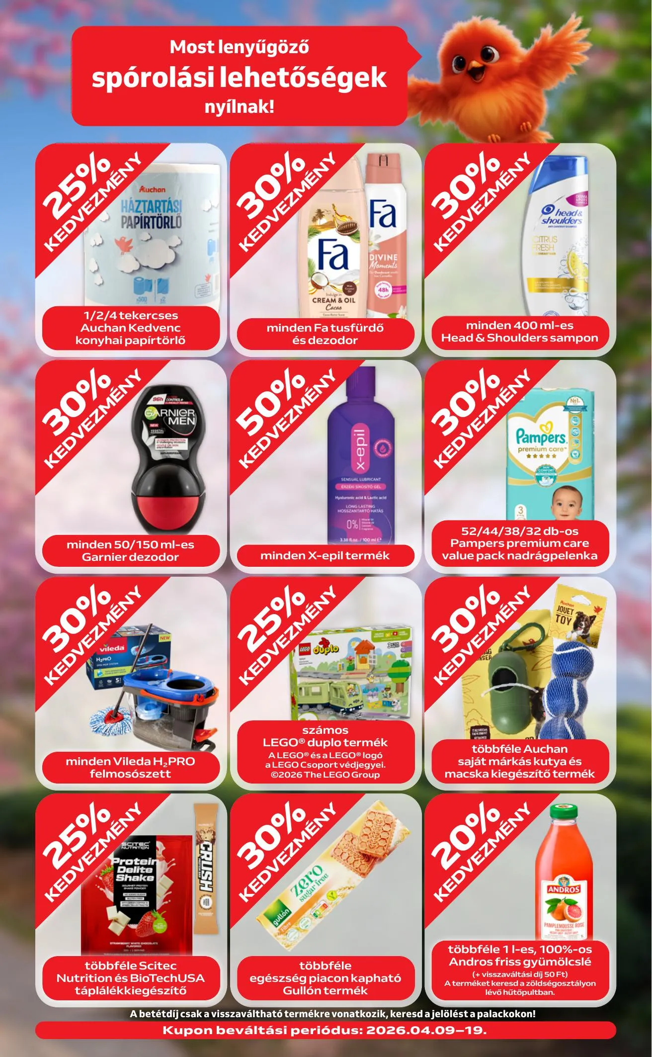 Auchan akciós újság Szupermarket 04.09–04.15 – 3. oldal
