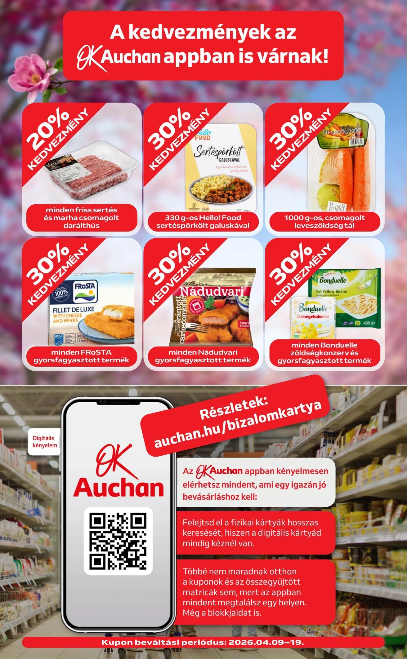 Auchan akciós újság Szupermarket 04.09–04.15 – 4. oldal