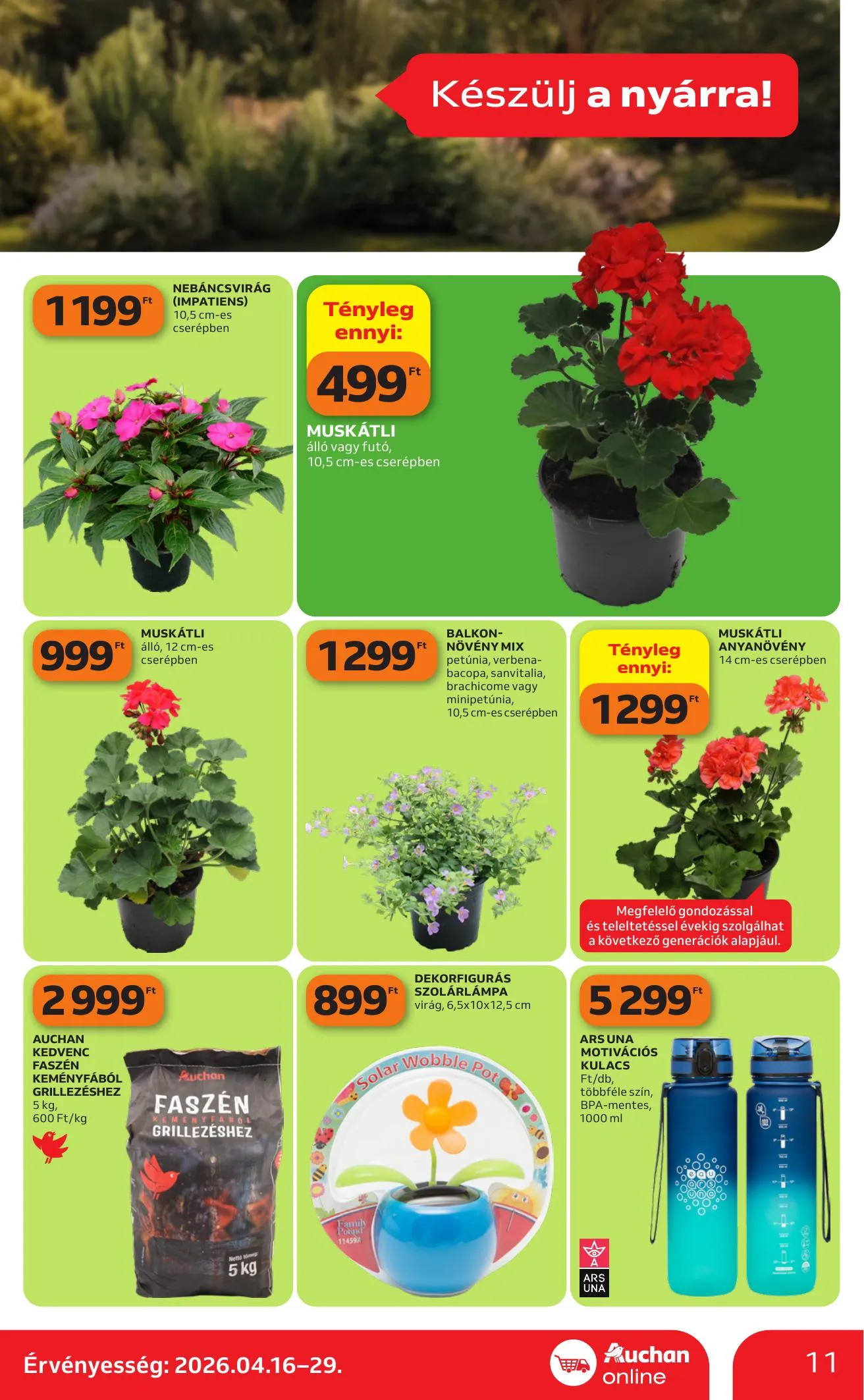 Auchan akciós újság Szupermarket 04.16–04.22 – 11. oldal