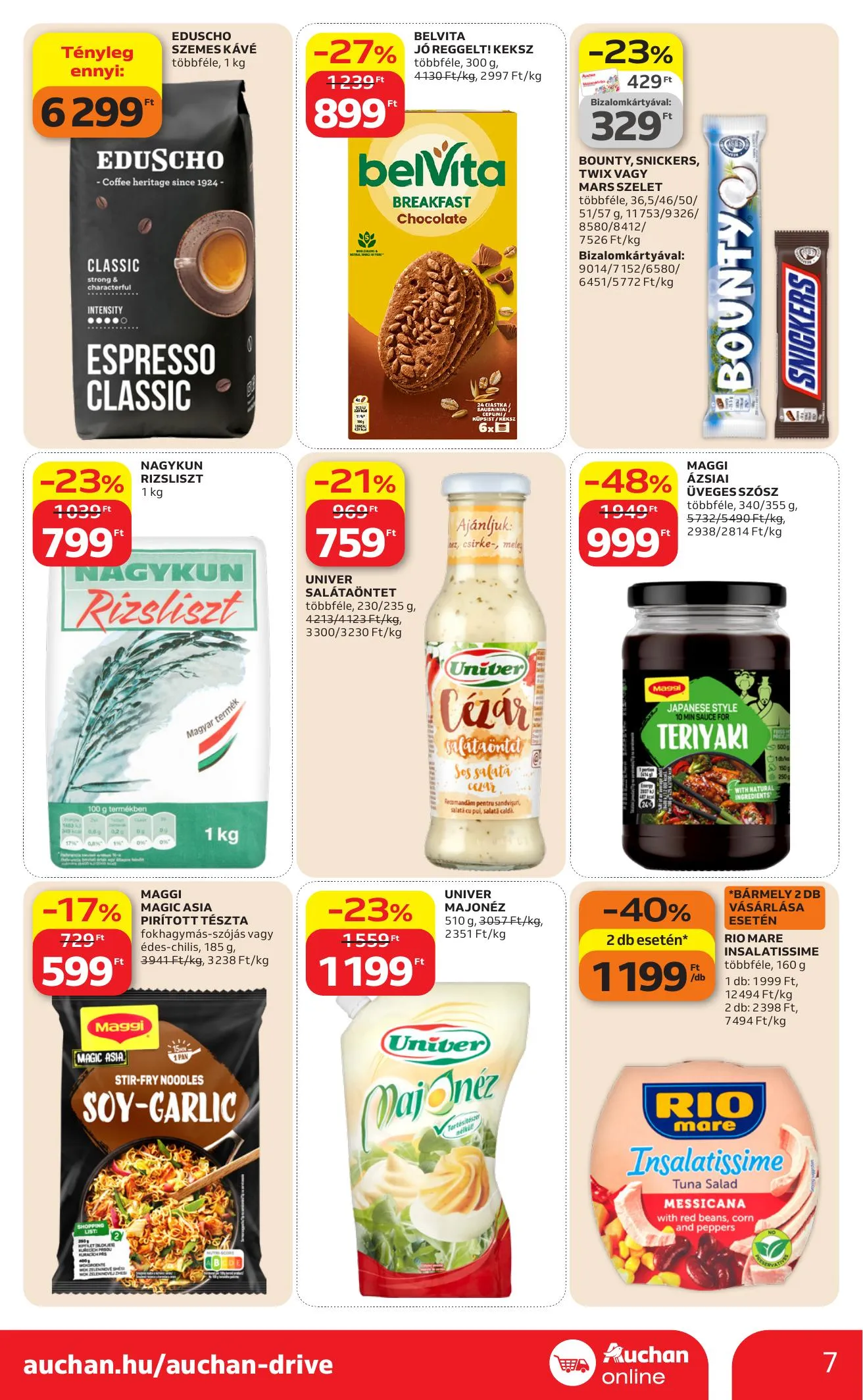 Auchan akciós újság Szupermarket 04.16–04.22 – 7. oldal