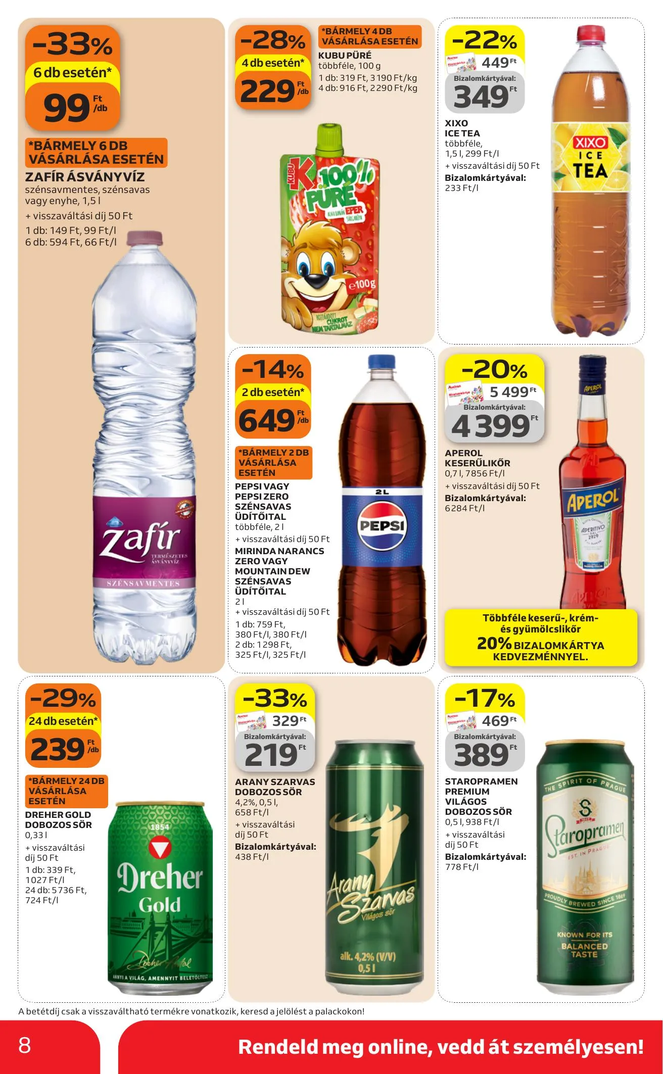Auchan akciós újság Szupermarket 04.16–04.22 – 8. oldal