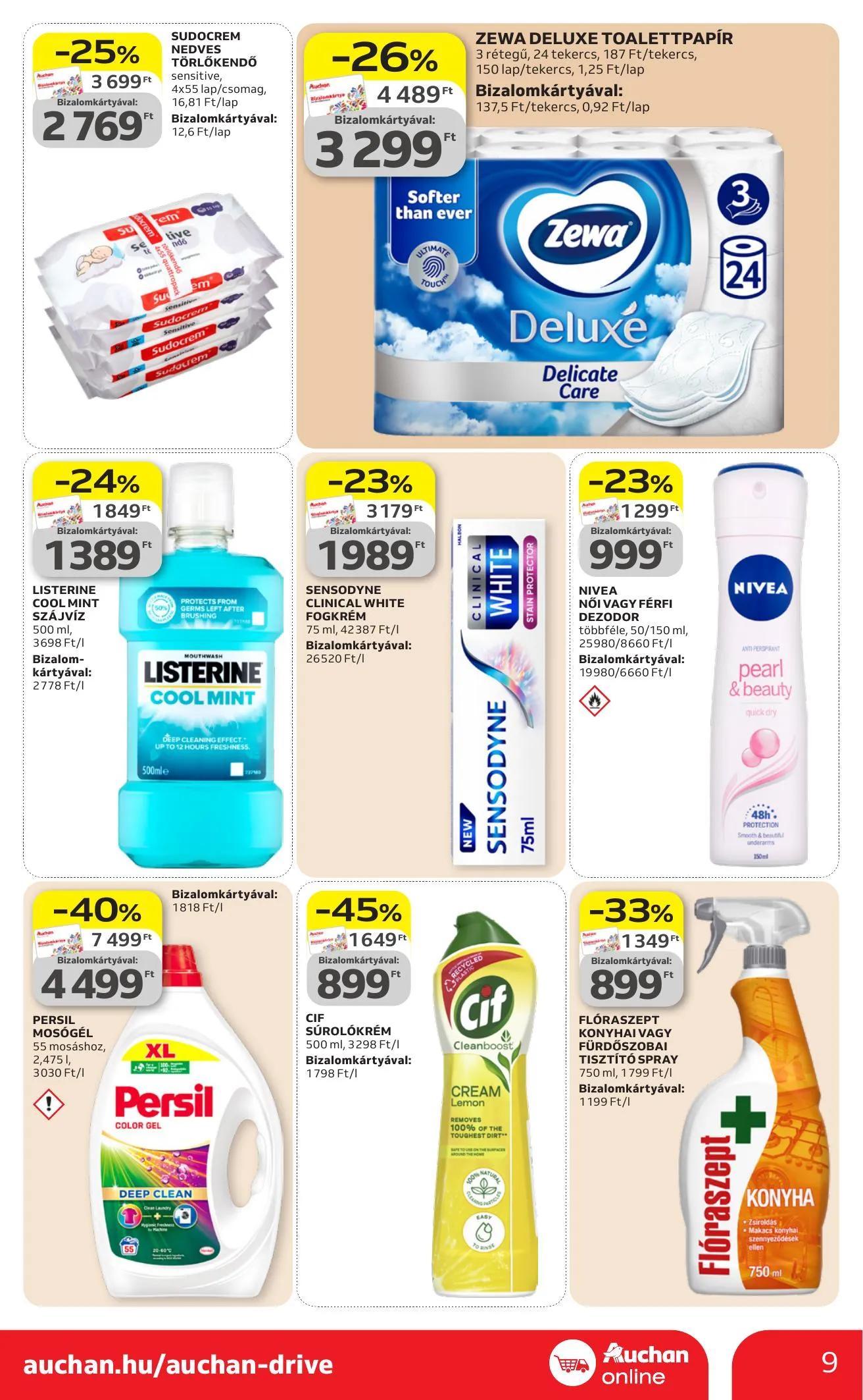 Auchan akciós újság Szupermarket 04.16–04.22 – 9. oldal