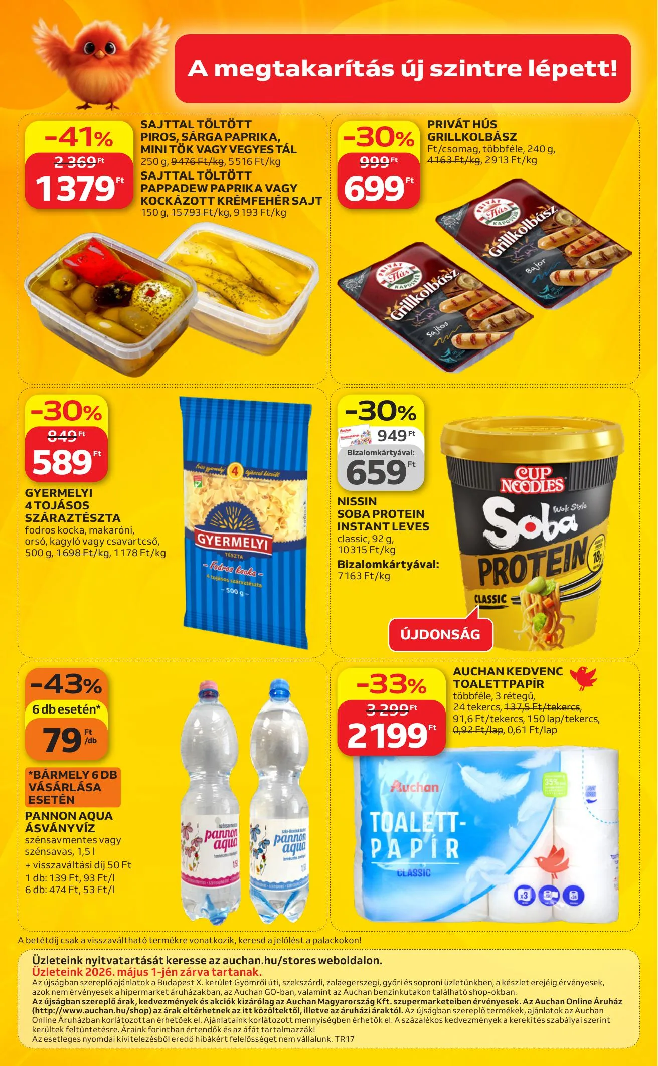 Auchan akciós újság Szupermarket 04.23–04.29 – 12. oldal