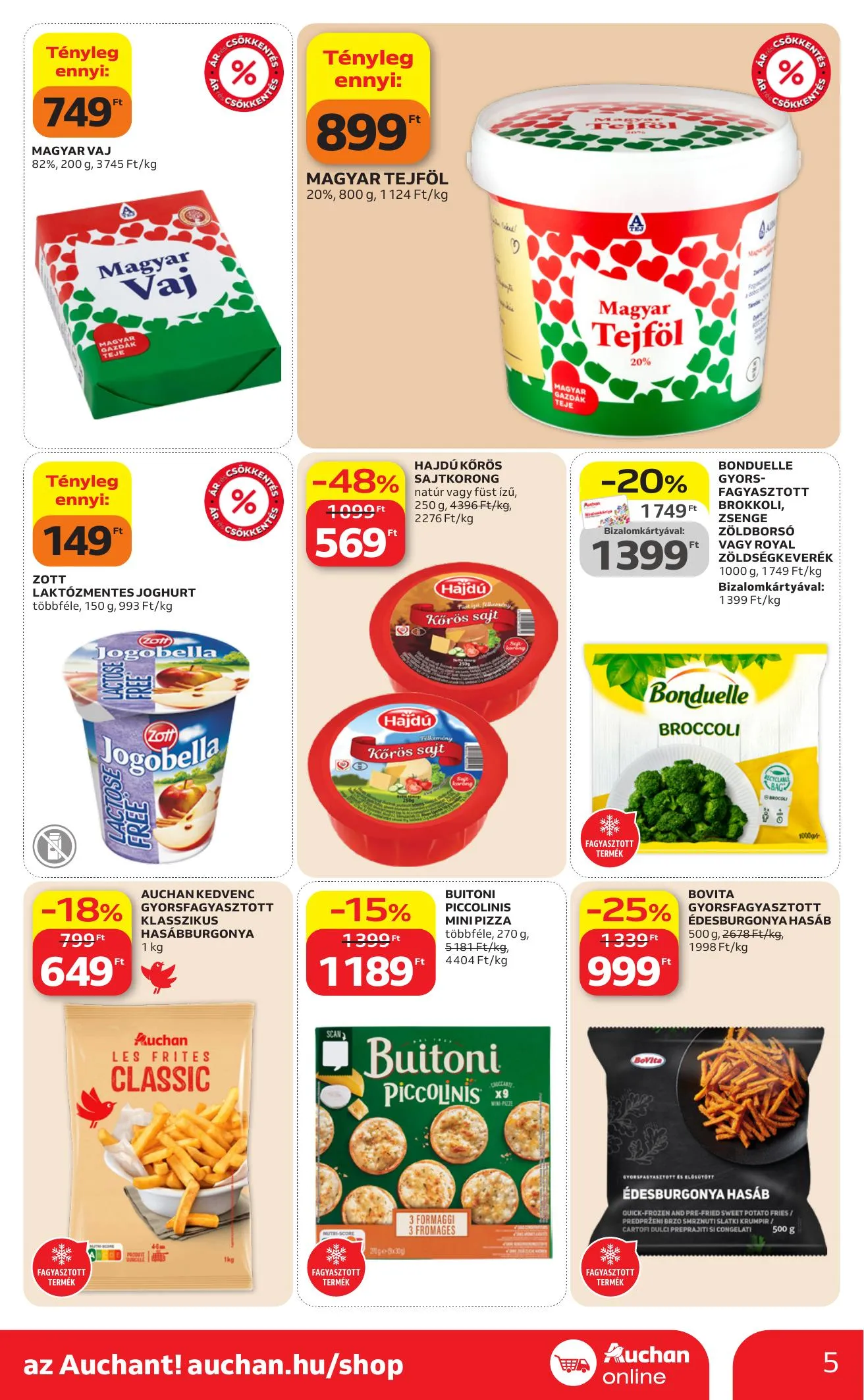 Auchan akciós újság Szupermarket 04.23–04.29 – 5. oldal