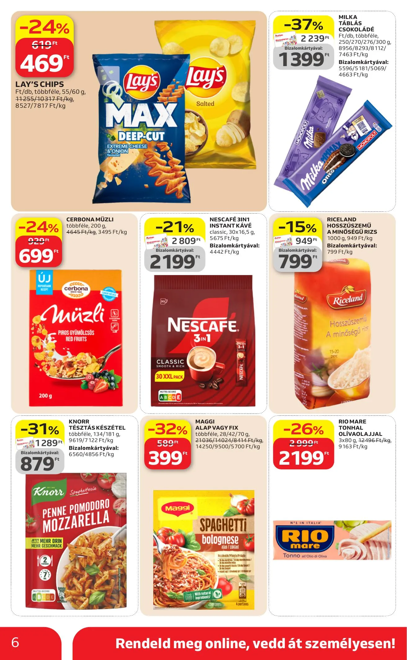 Auchan akciós újság Szupermarket 04.23–04.29 – 6. oldal