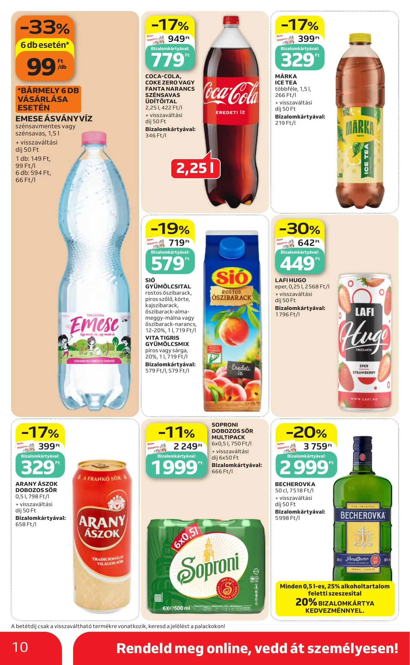 Auchan akciós újság Szupermarket 04.30–05.06 – 10. oldal