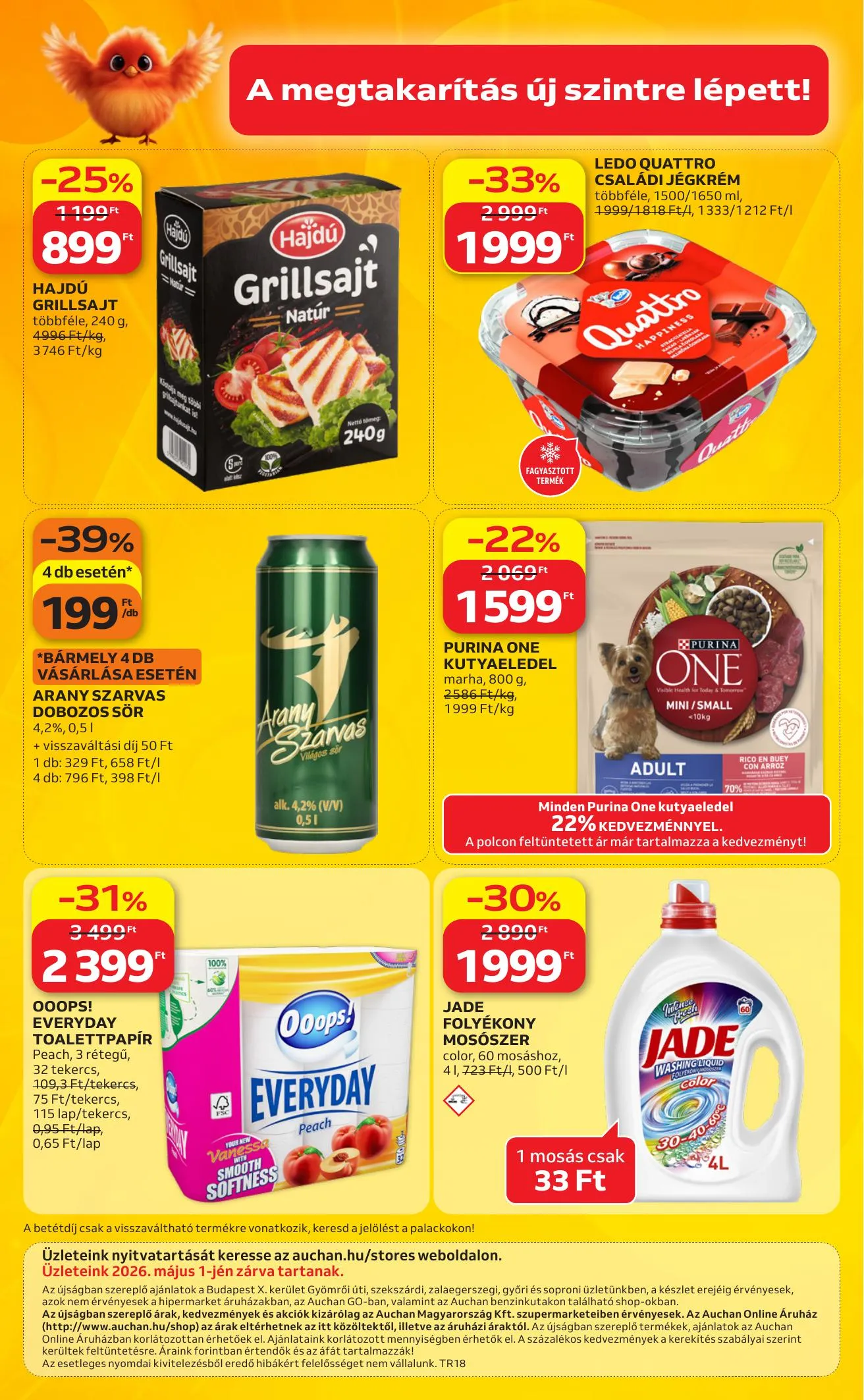Auchan akciós újság Szupermarket 04.30–05.06 – 12. oldal