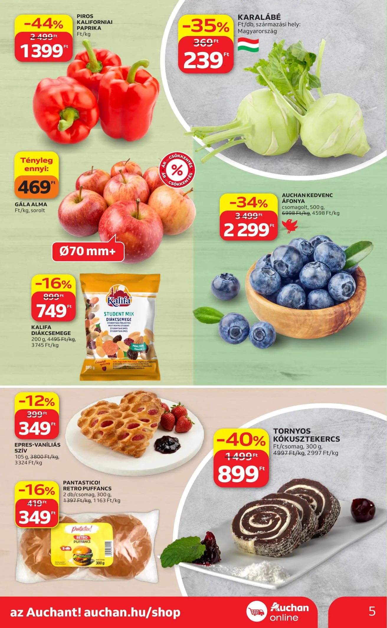 Auchan akciós újság Szupermarket 04.30–05.06 – 5. oldal