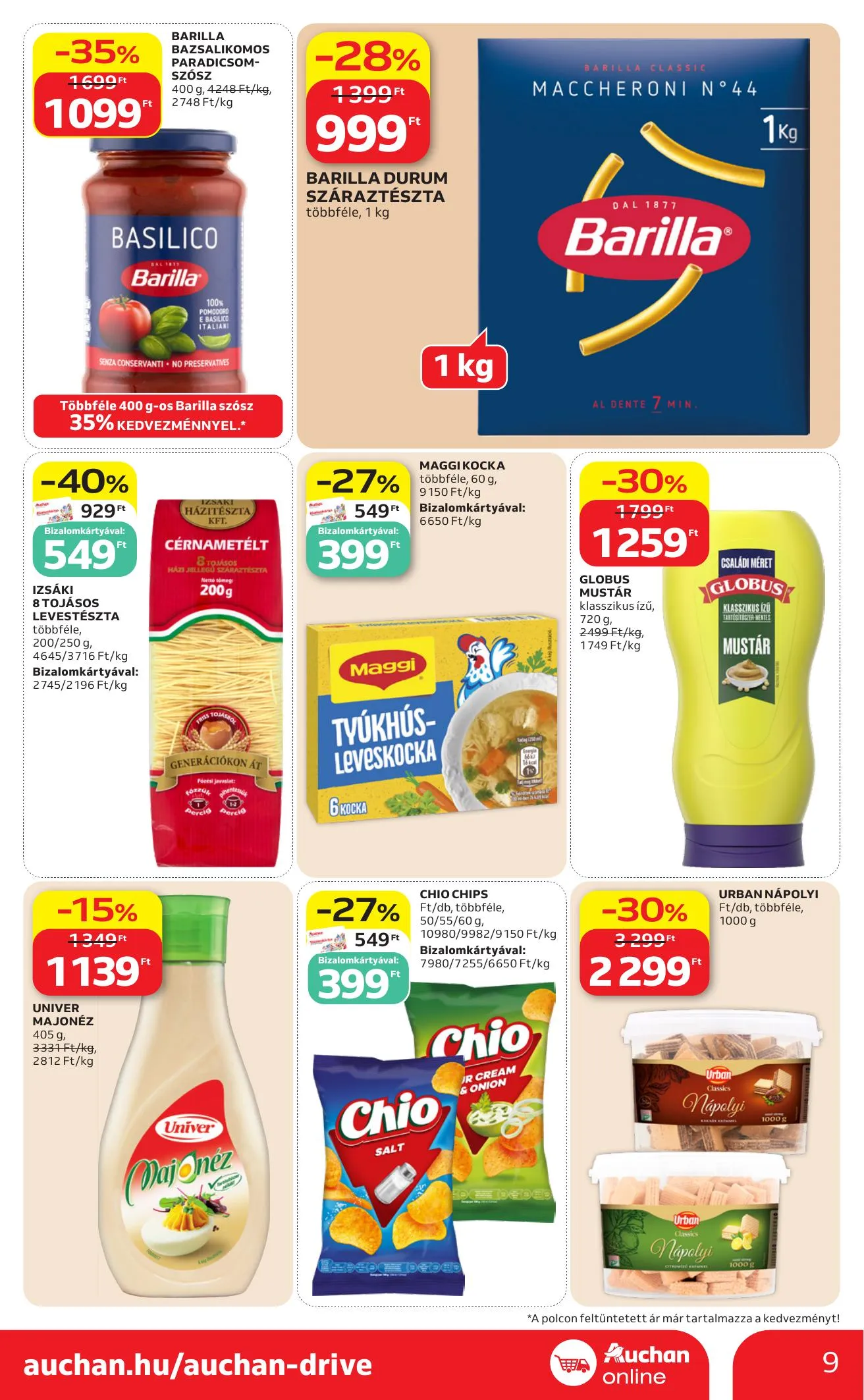 Auchan akciós újság Szupermarket 04.30–05.06 – 9. oldal