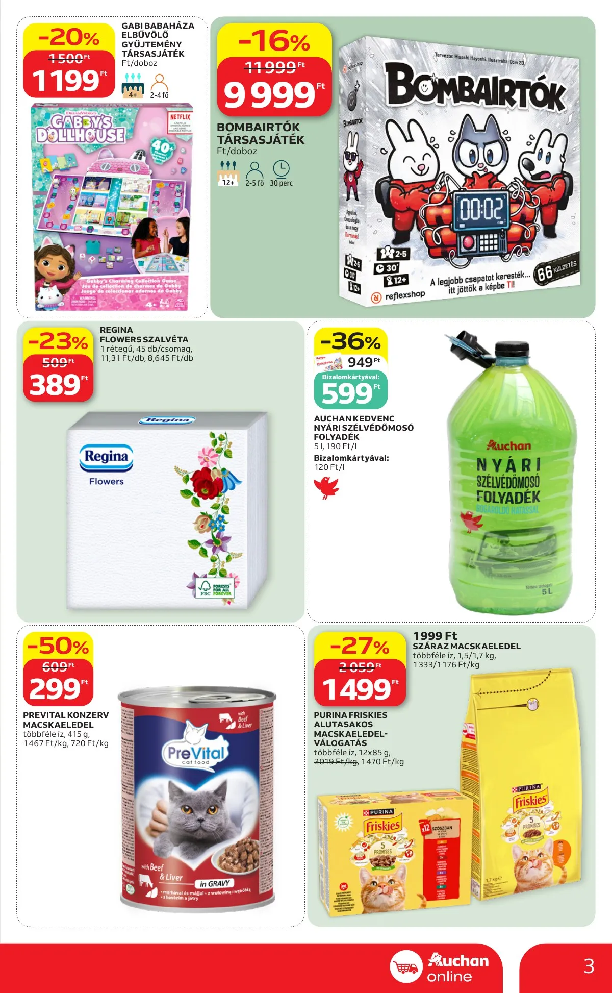 Auchan akciós újság Szupermarket 05.07–05.13 – 3. oldal