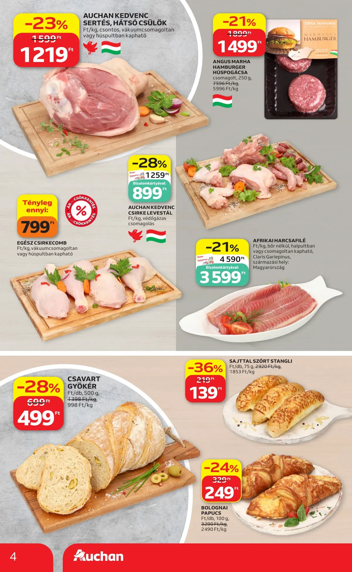 Auchan akciós újság Szupermarket 05.07–05.13 – 4. oldal
