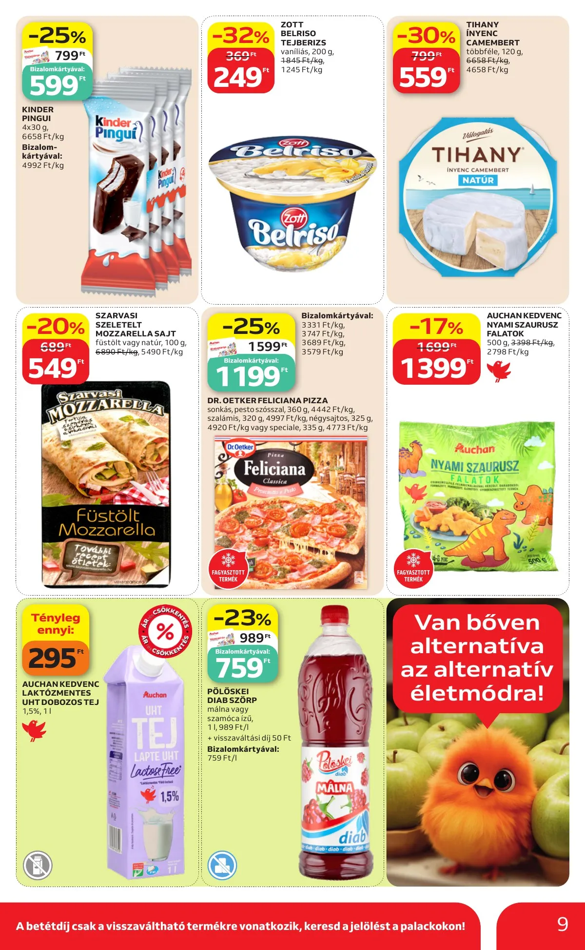 Auchan akciós újság Szupermarket 05.07–05.13 – 9. oldal