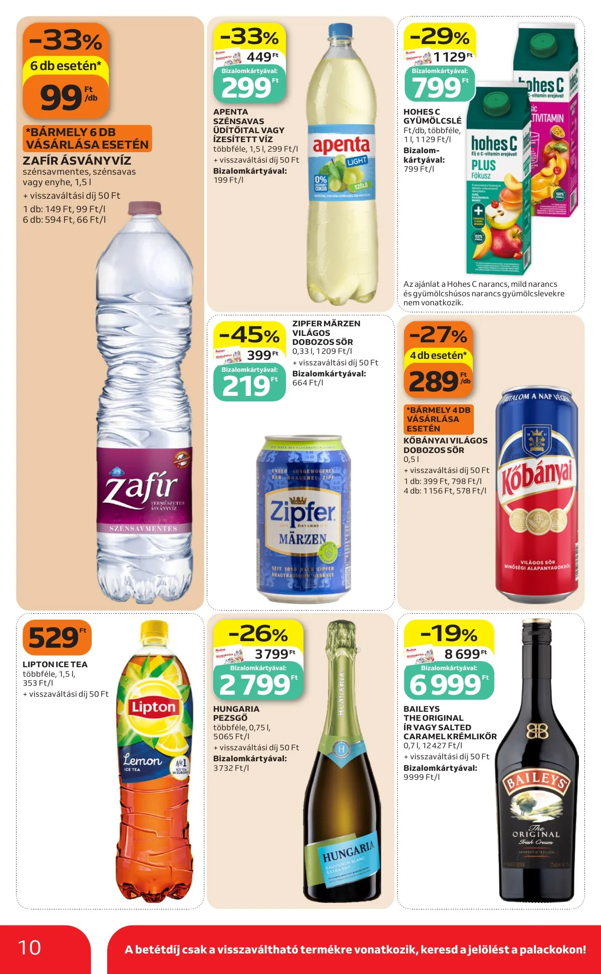 Auchan akciós újság Szupermarket 05.14–05.20 – 10. oldal