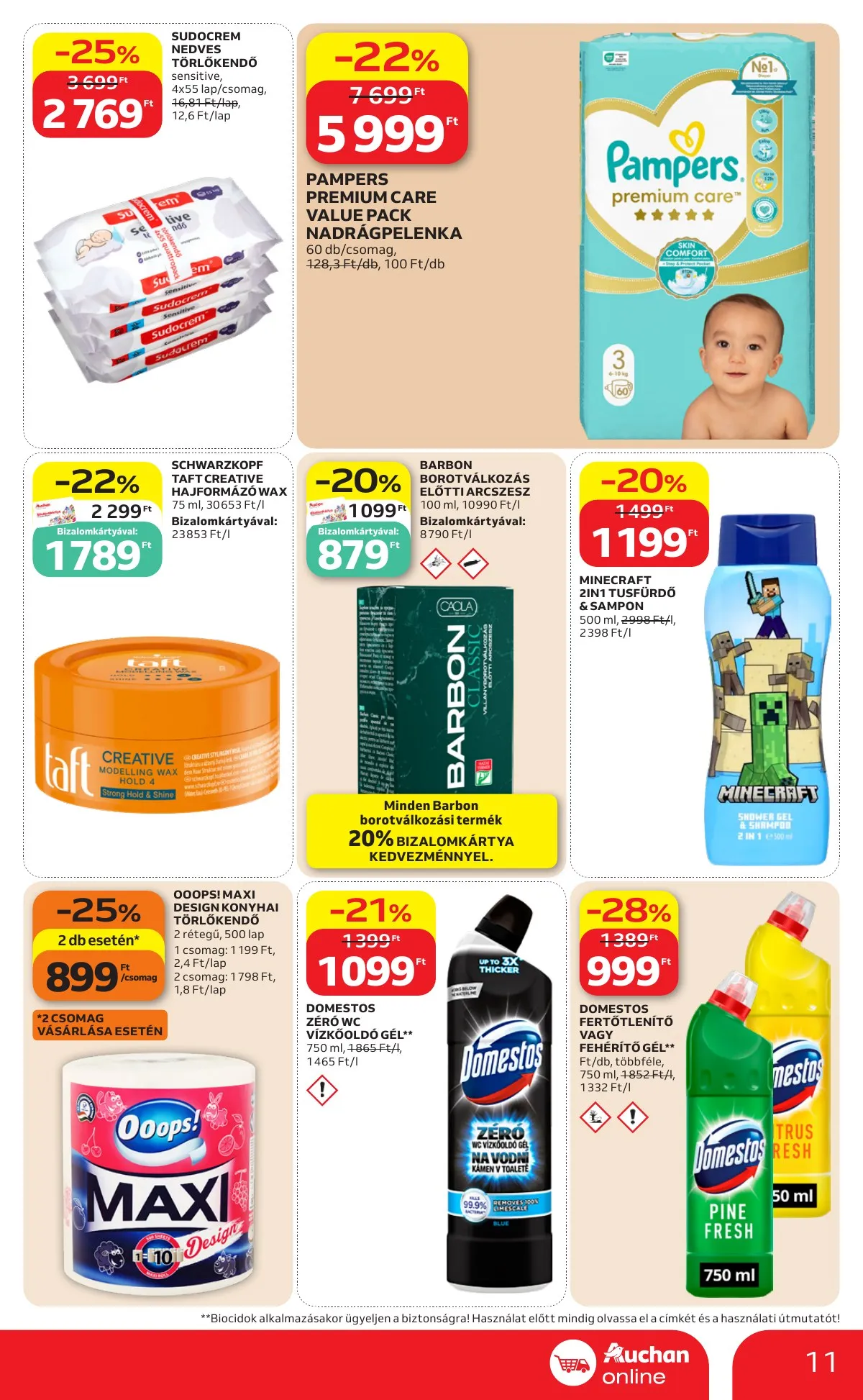 Auchan akciós újság Szupermarket 05.14–05.20 – 11. oldal