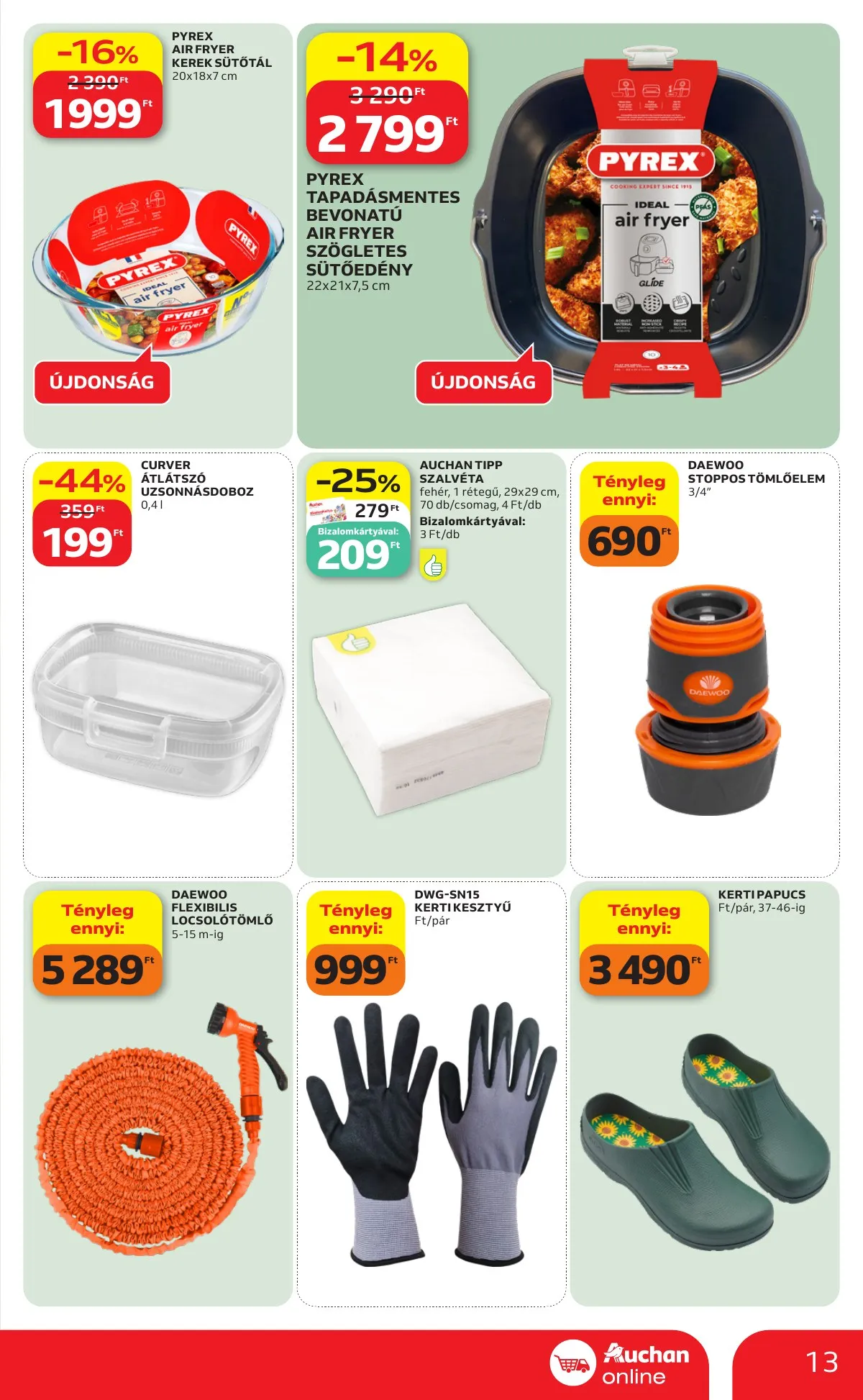 Auchan akciós újság Szupermarket 05.14–05.20 – 13. oldal
