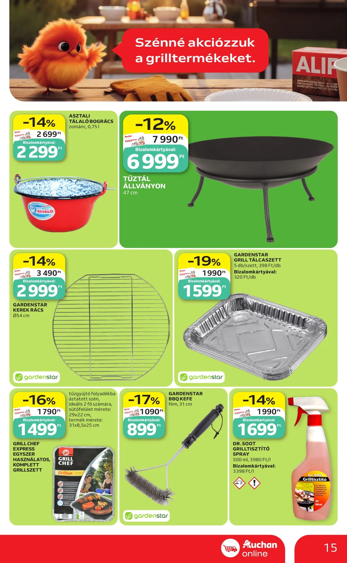 Auchan akciós újság Szupermarket 05.14–05.20 – 15. oldal