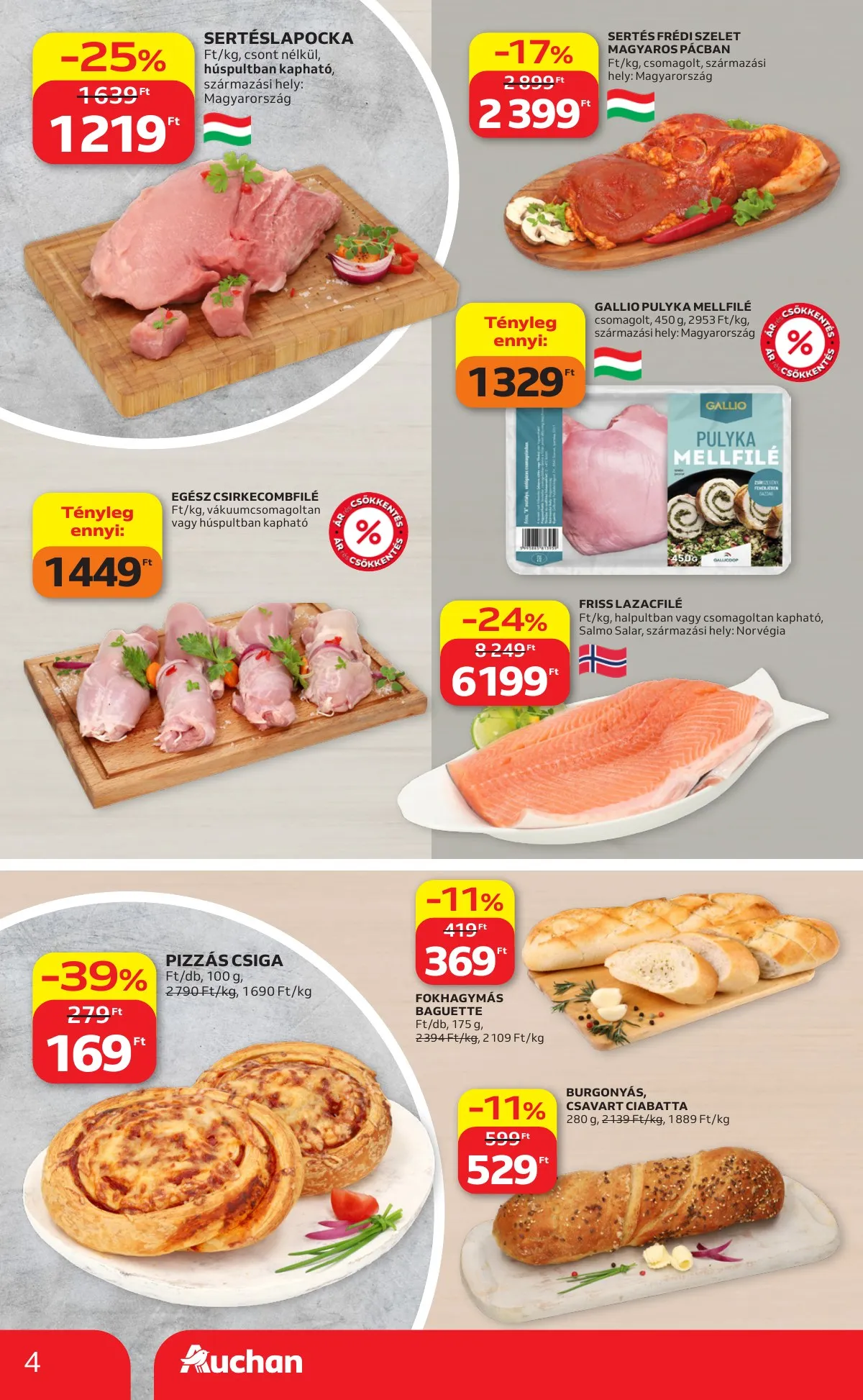 Auchan akciós újság Szupermarket 05.14–05.20 – 4. oldal
