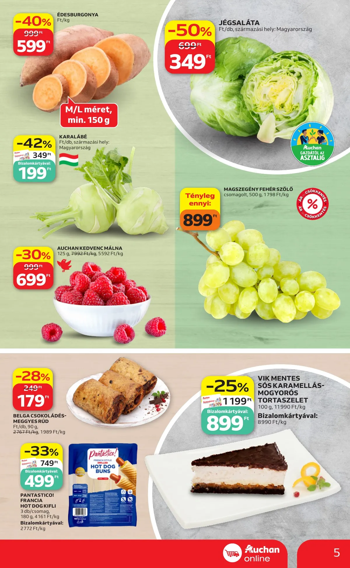 Auchan akciós újság Szupermarket 05.14–05.20 – 5. oldal