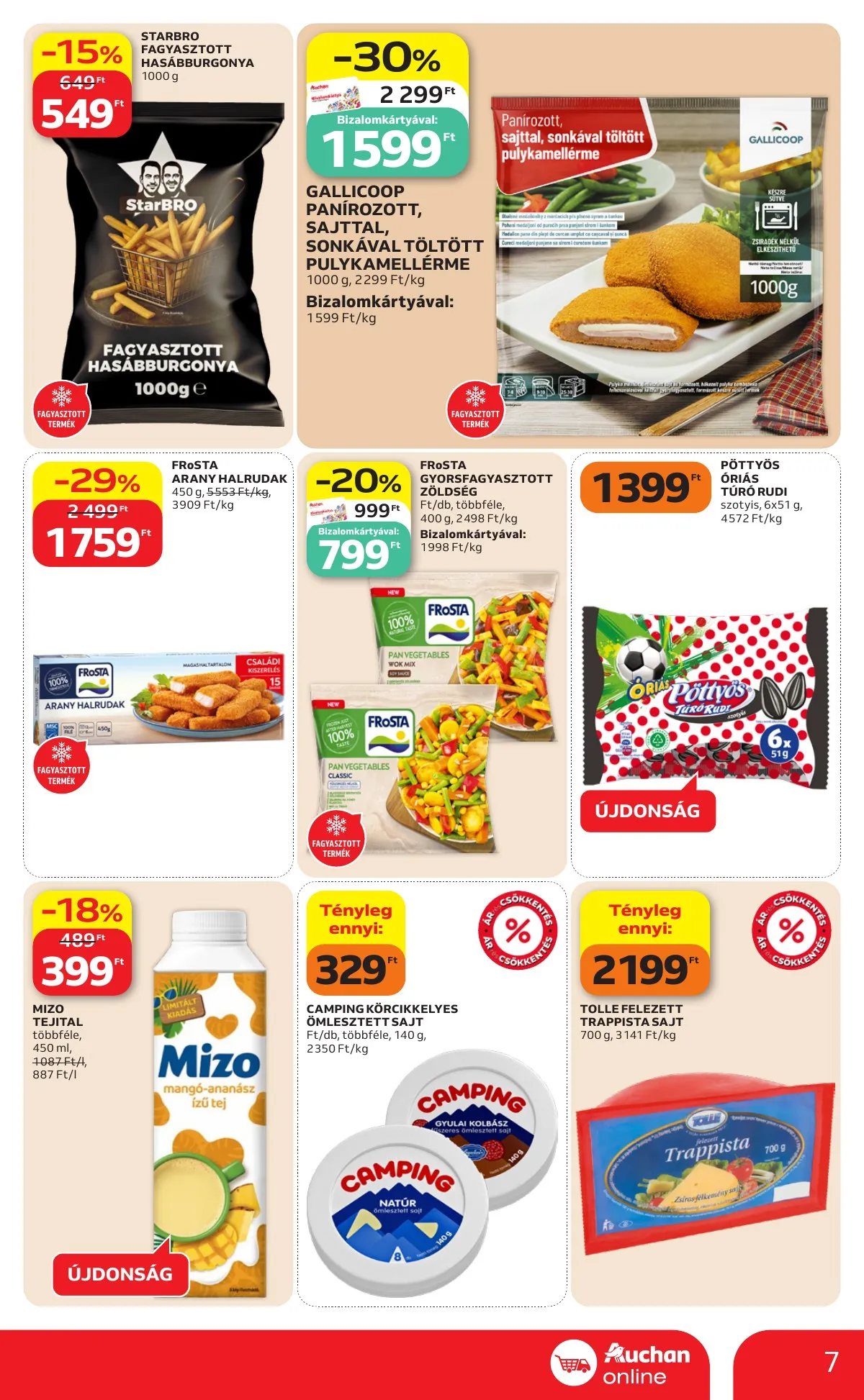 Auchan akciós újság Szupermarket 05.14–05.20 – 7. oldal