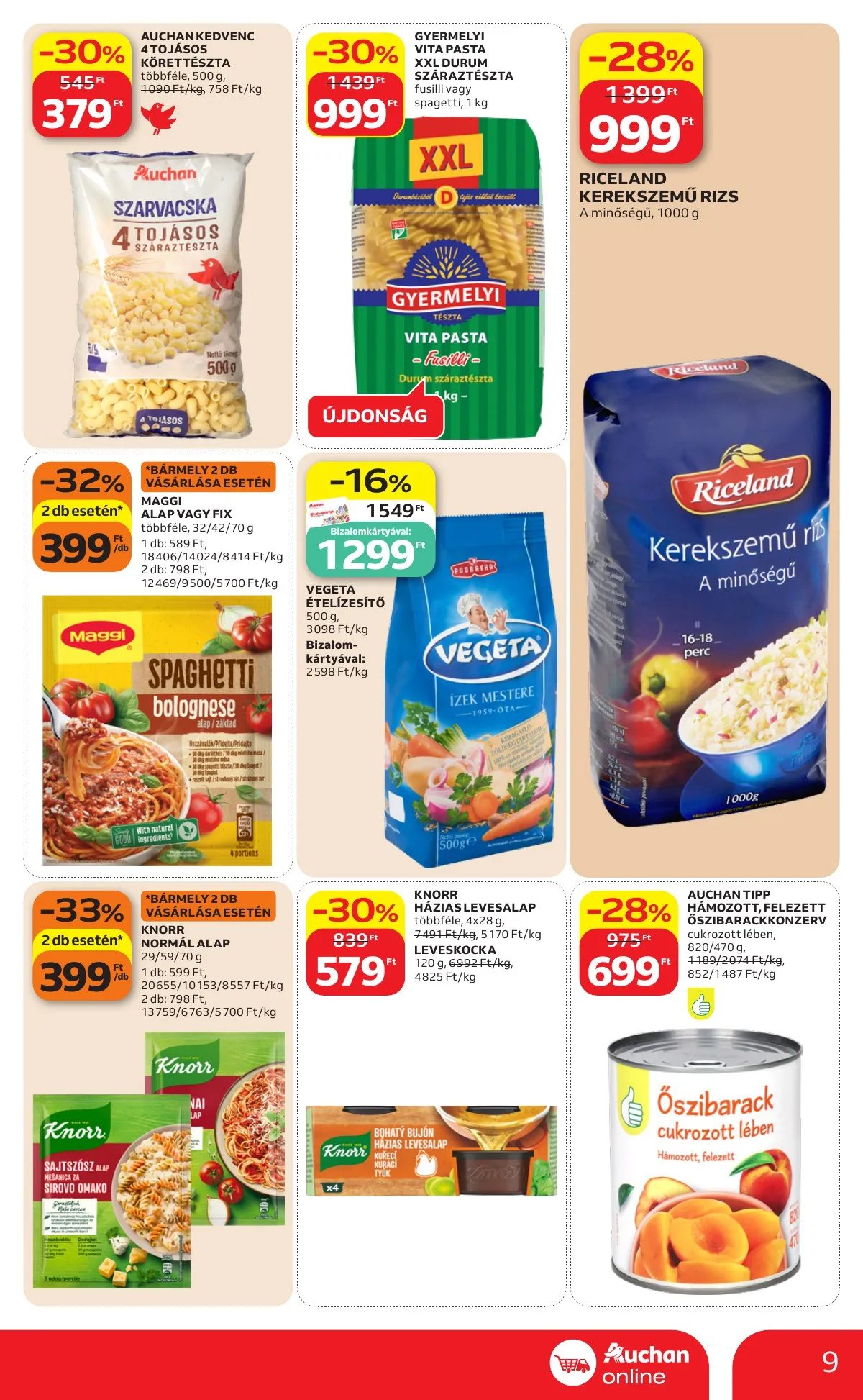 Auchan akciós újság Szupermarket 05.14–05.20 – 9. oldal