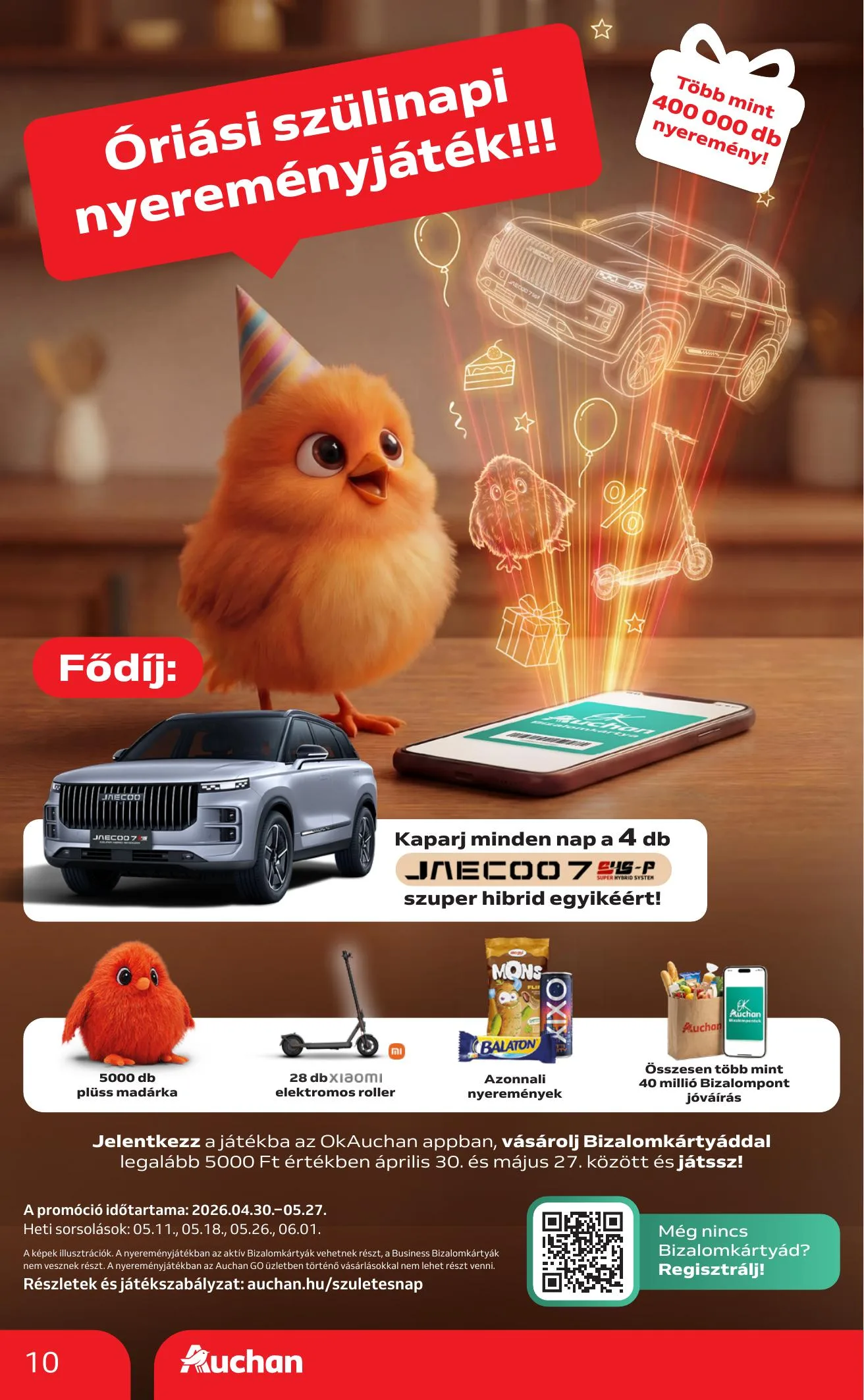 Auchan akciós újság Szupermarket 05.21–05.27 – 10. oldal