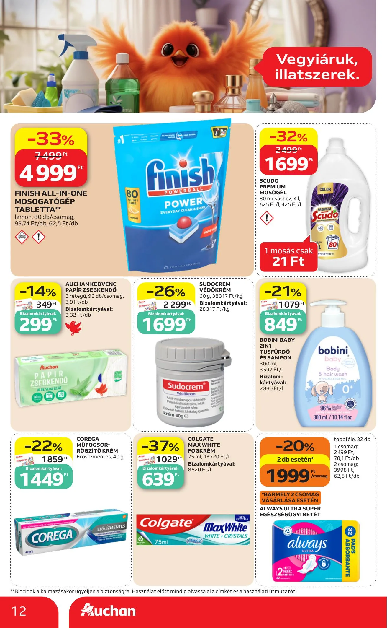 Auchan akciós újság Szupermarket 05.21–05.27 – 12. oldal