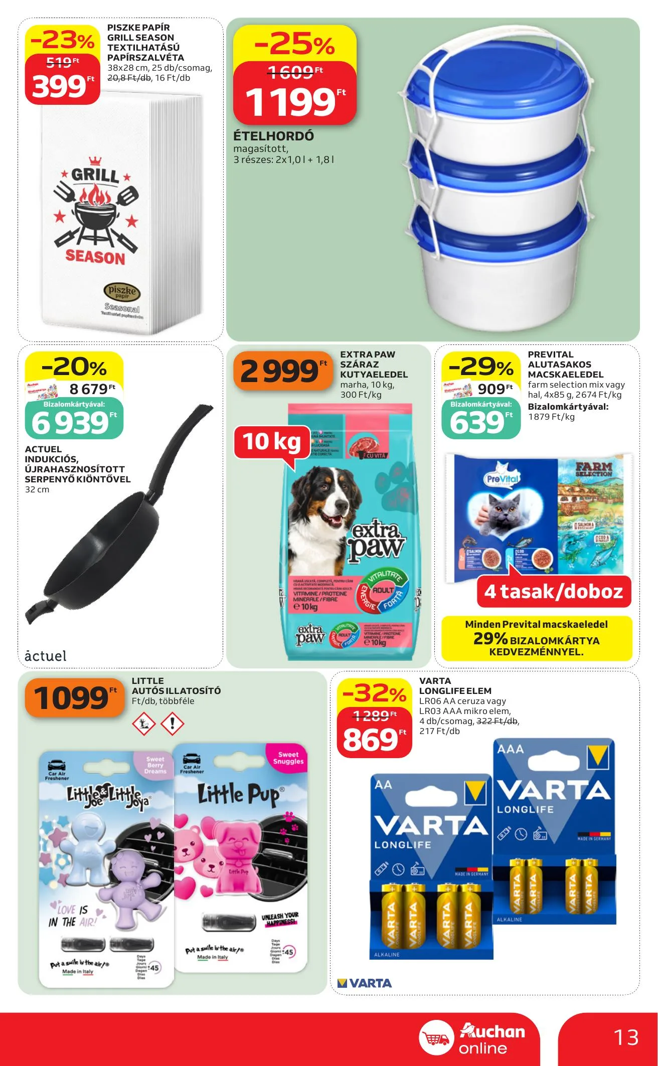 Auchan akciós újság Szupermarket 05.21–05.27 – 13. oldal