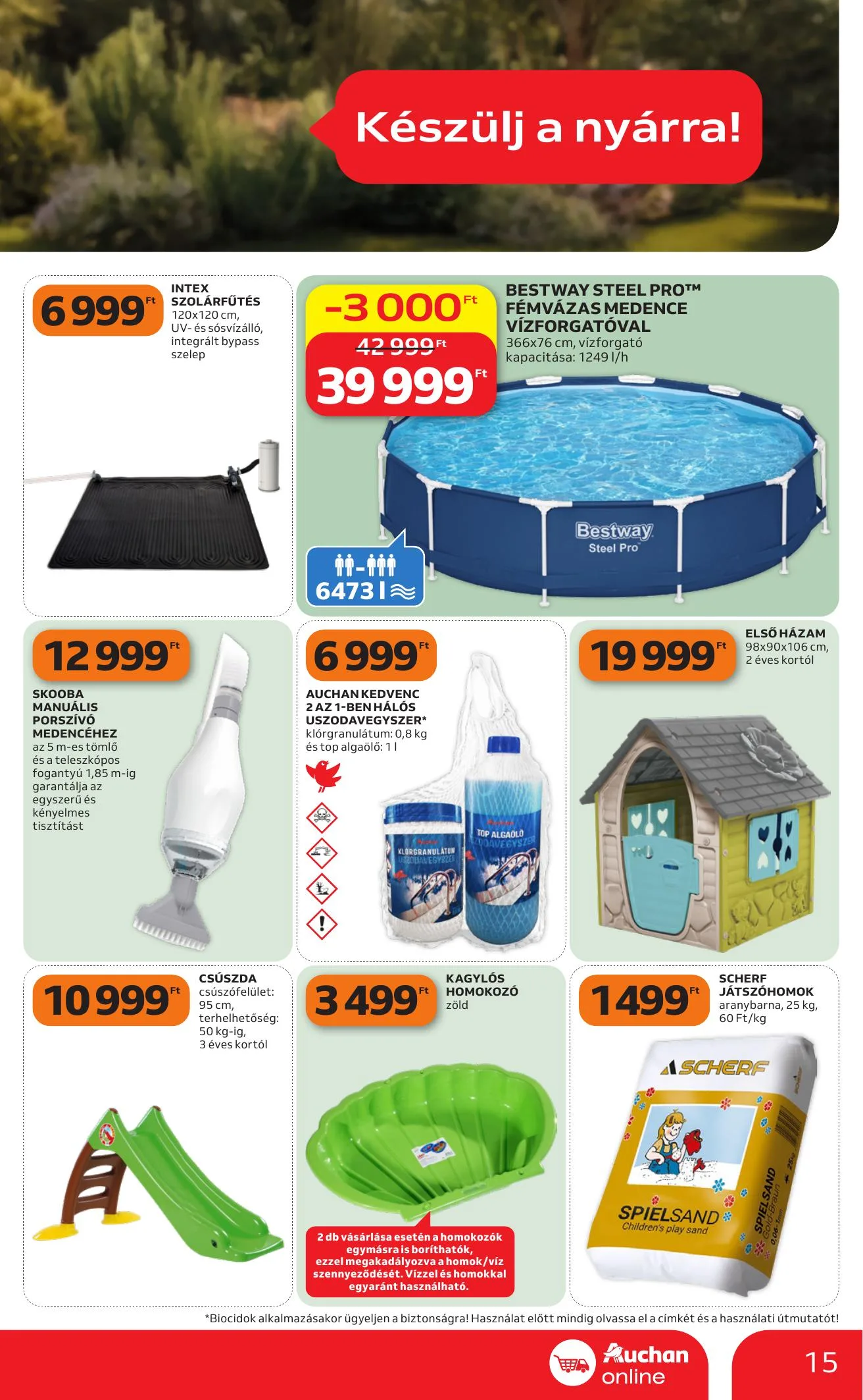 Auchan akciós újság Szupermarket 05.21–05.27 – 15. oldal