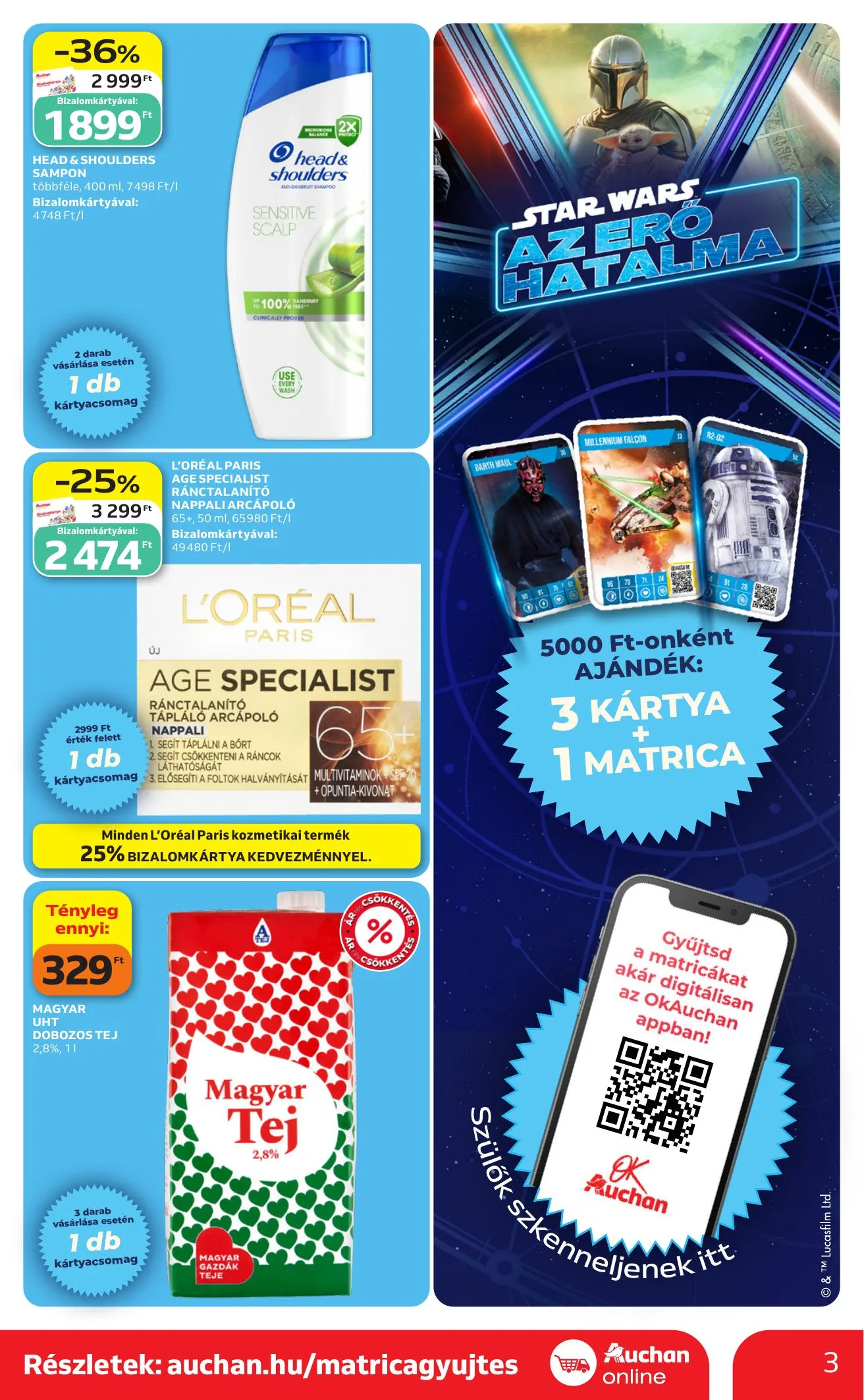 Auchan akciós újság Szupermarket 05.21–05.27 – 3. oldal
