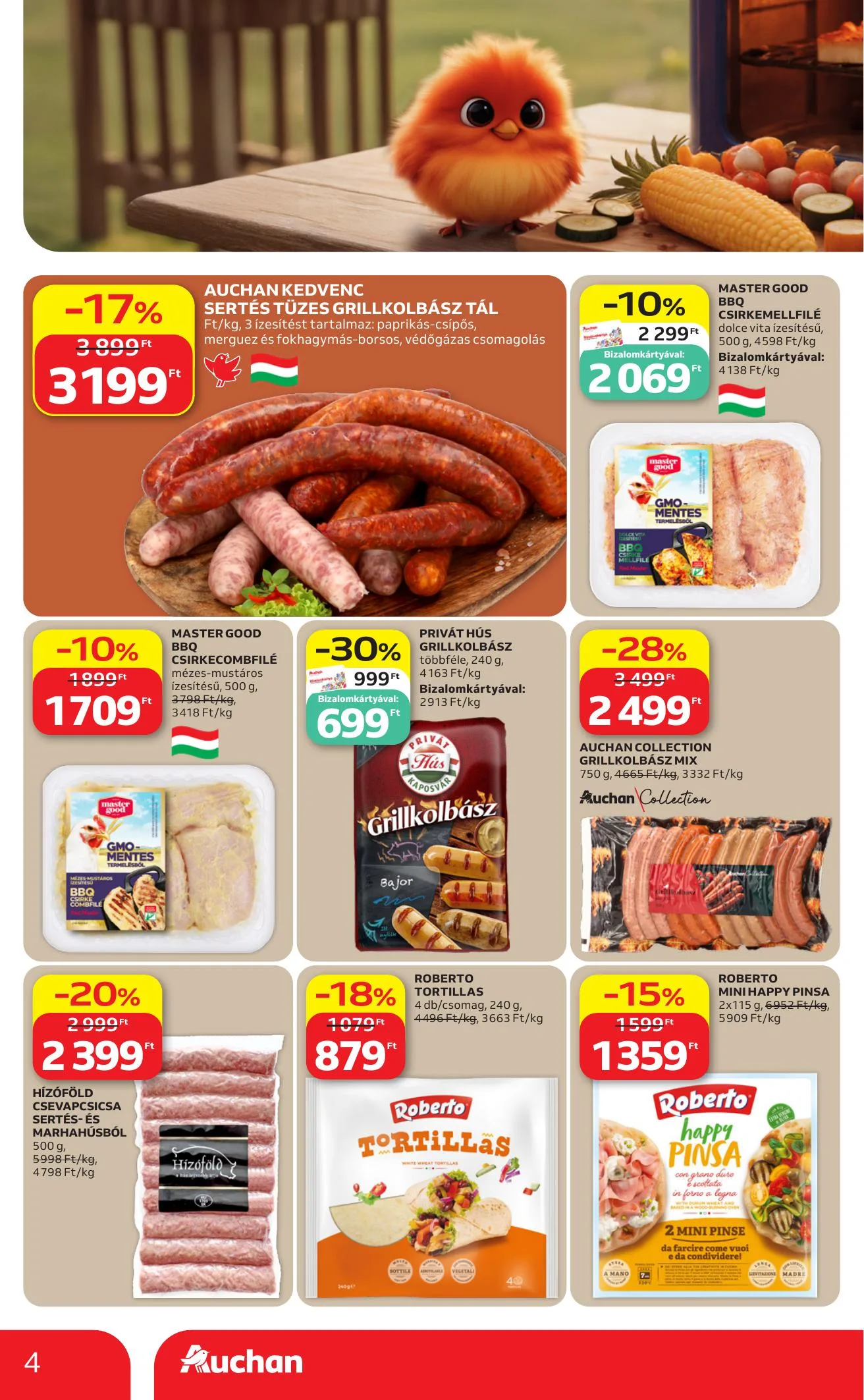 Auchan akciós újság Szupermarket 05.21–05.27 – 4. oldal