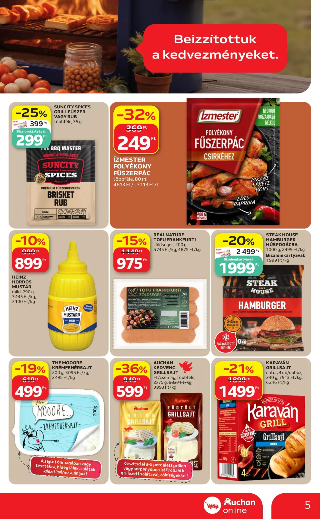 Auchan akciós újság Szupermarket 05.21–05.27 – 5. oldal