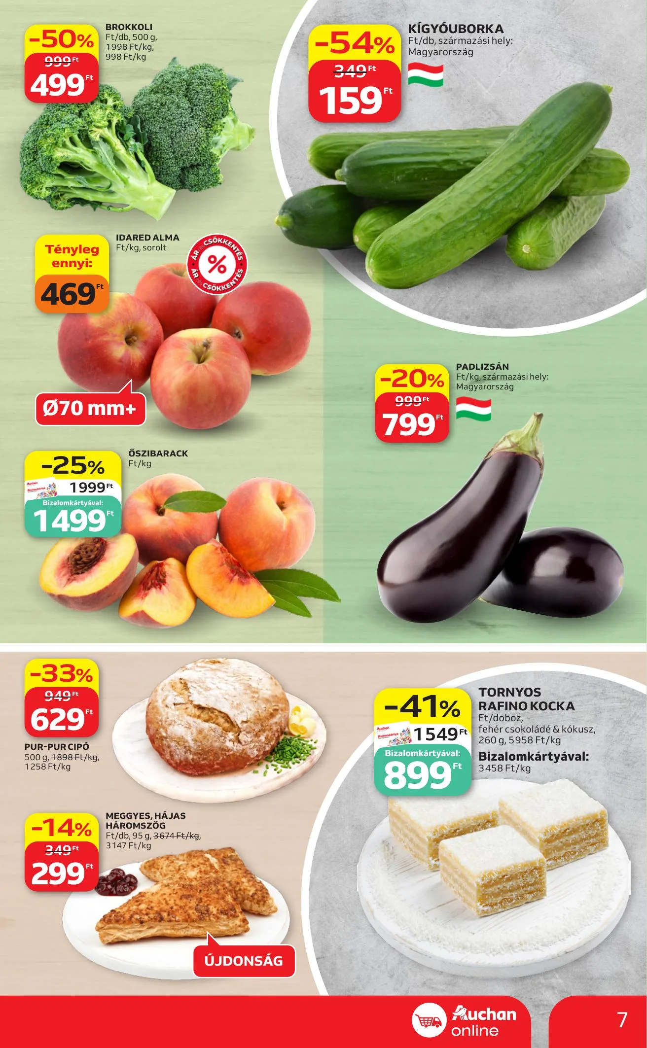 Auchan akciós újság Szupermarket 05.21–05.27 – 7. oldal