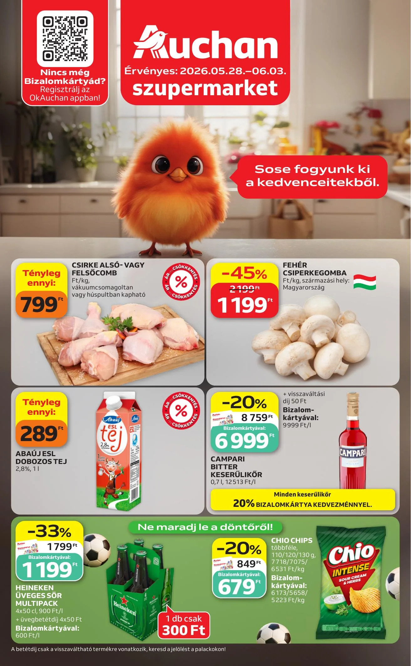 Auchan akciós újság Szupermarket 05.28–06.03