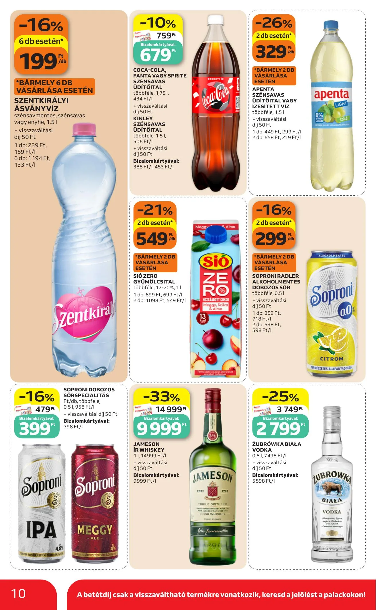 Auchan akciós újság Szupermarket 05.28–06.03 – 10. oldal