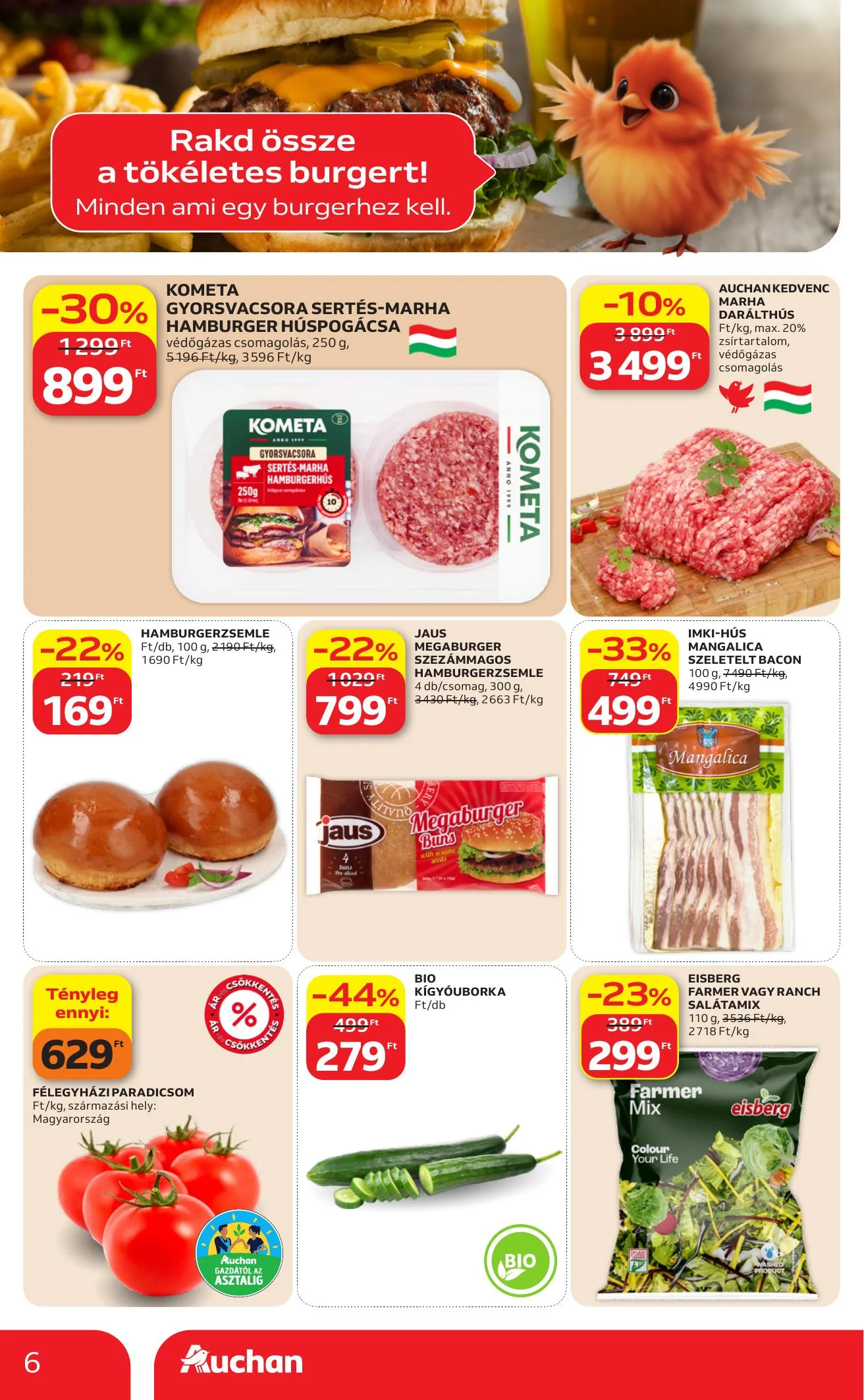 Auchan akciós újság Szupermarket 05.28–06.03 – 6. oldal