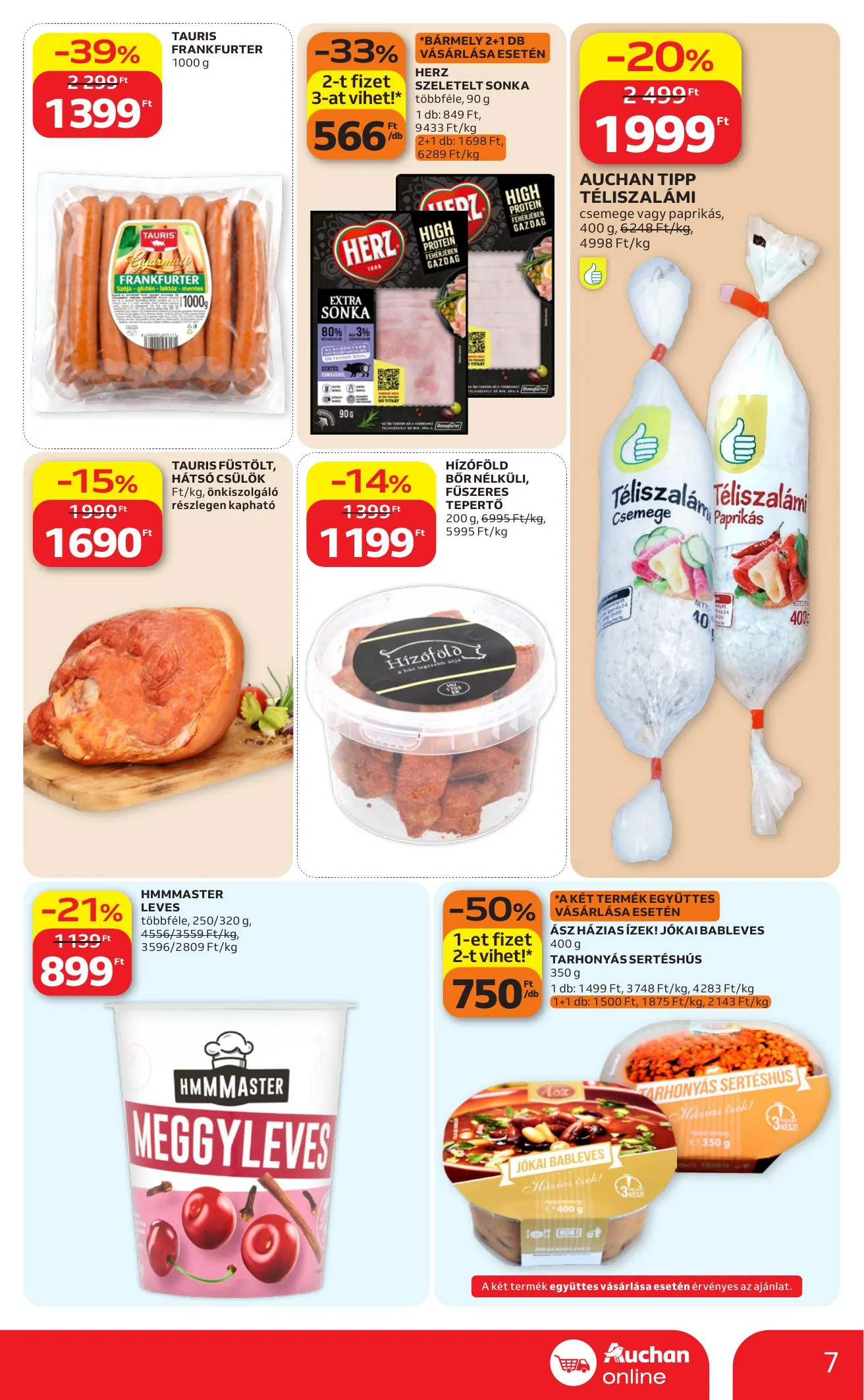 Auchan akciós újság Szupermarket 05.28–06.03 – 7. oldal