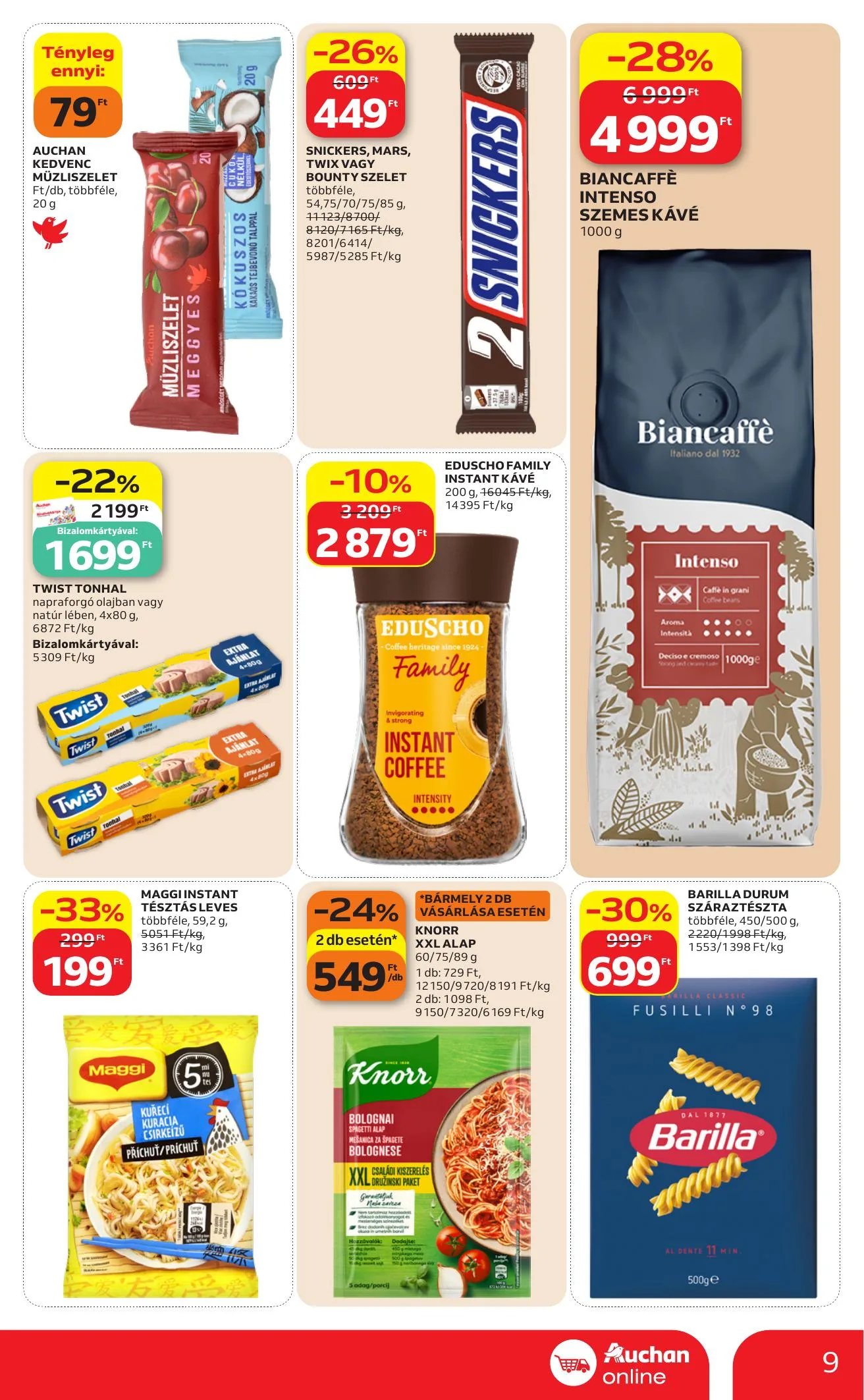 Auchan akciós újság Szupermarket 05.28–06.03 – 9. oldal