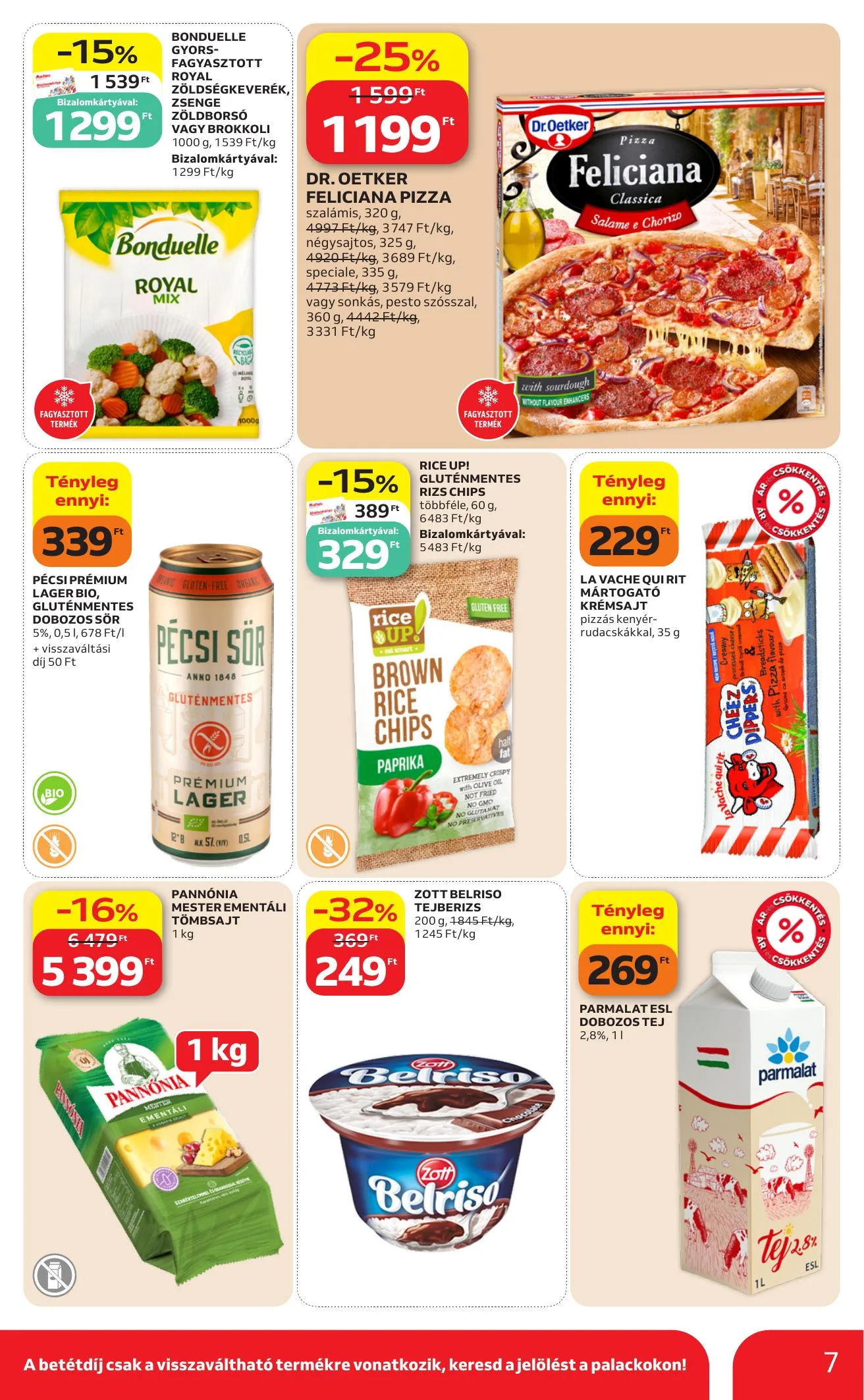 Auchan akciós újság Szupermarket 06.04–06.10 – 7. oldal