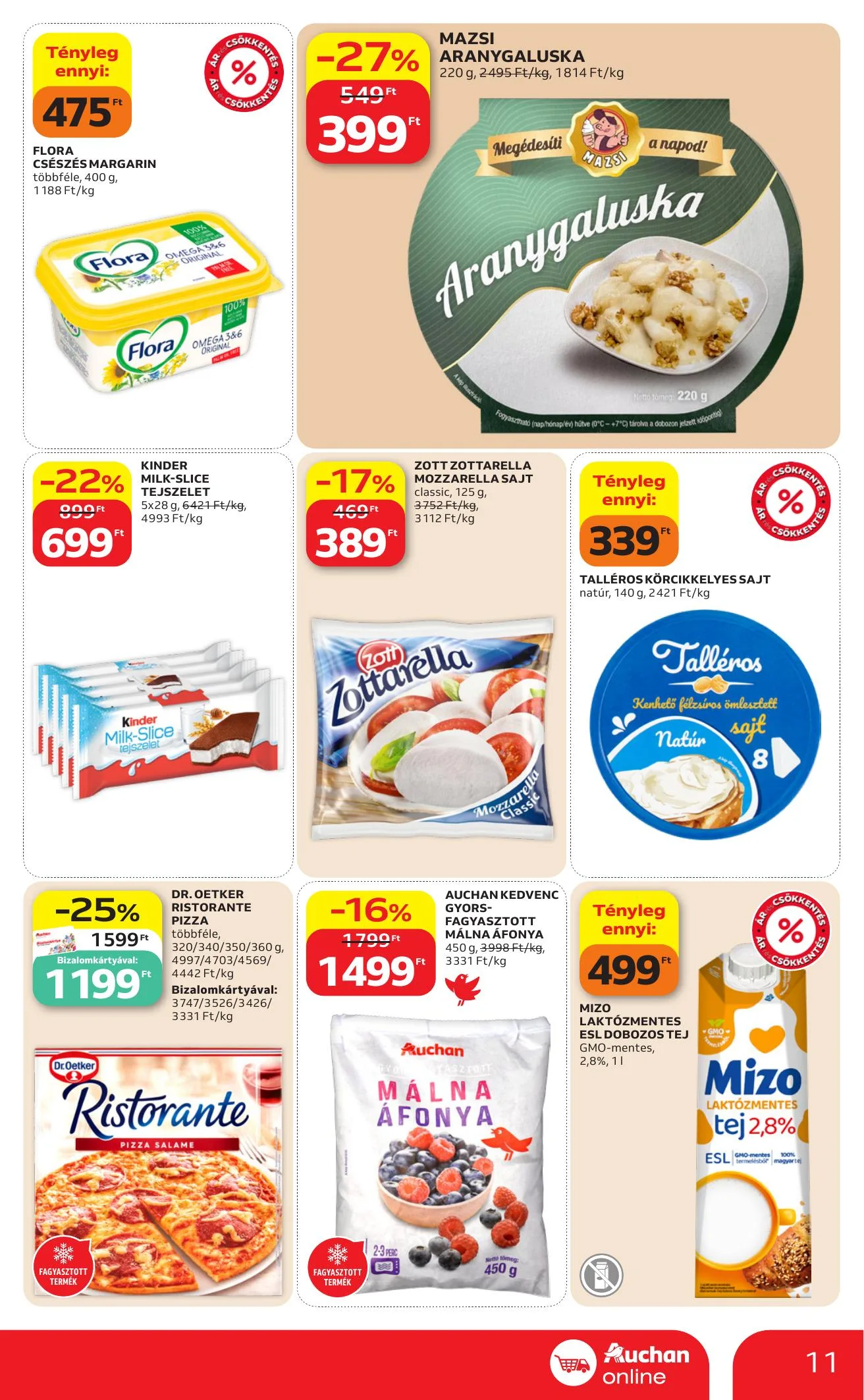 Auchan akciós újság Szupermarket 06.11–06.17 – 11. oldal