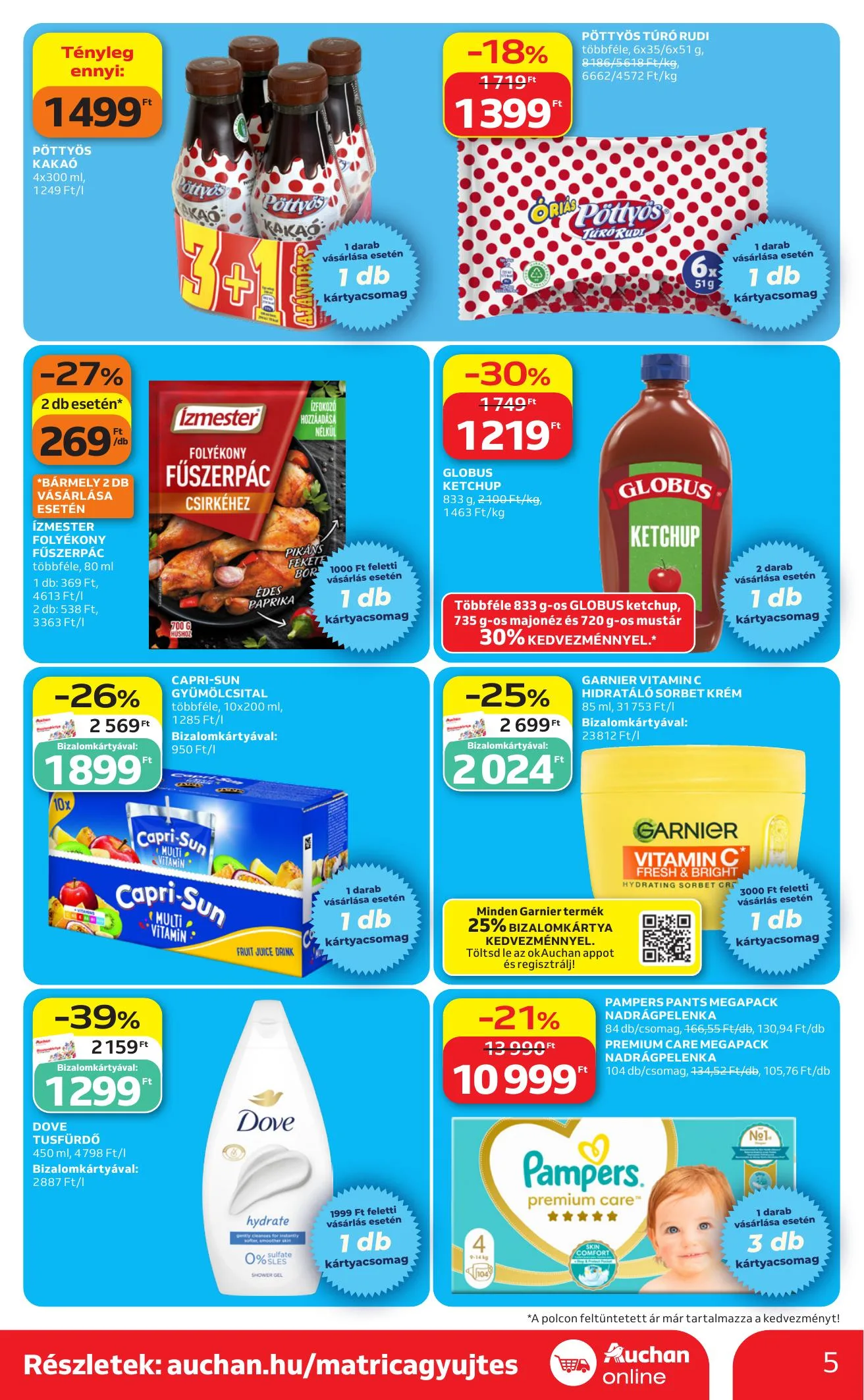 Auchan akciós újság Szupermarket 06.11–06.17 – 5. oldal