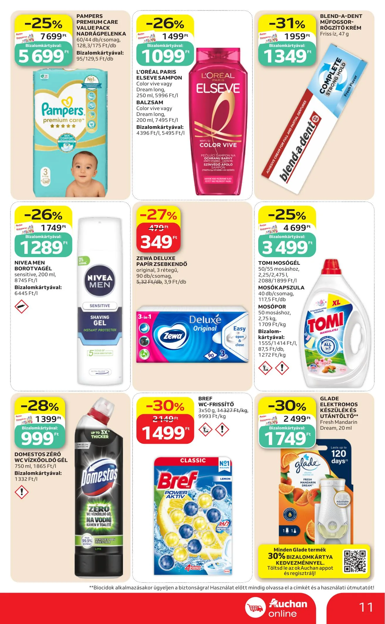 Auchan akciós újság Szupermarket 06.18–06.24 – 11. oldal