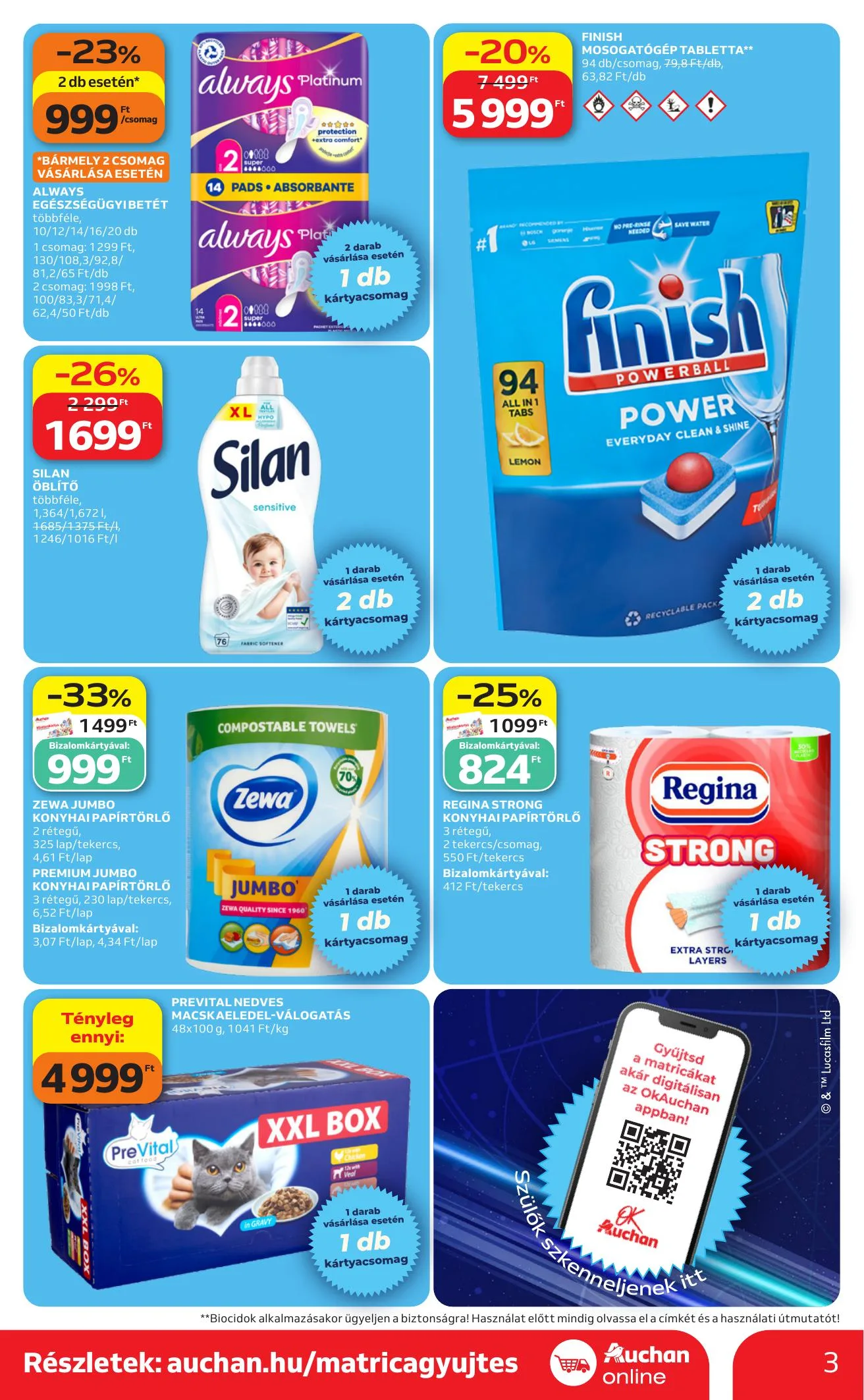 Auchan akciós újság Szupermarket 06.18–06.24 – 3. oldal