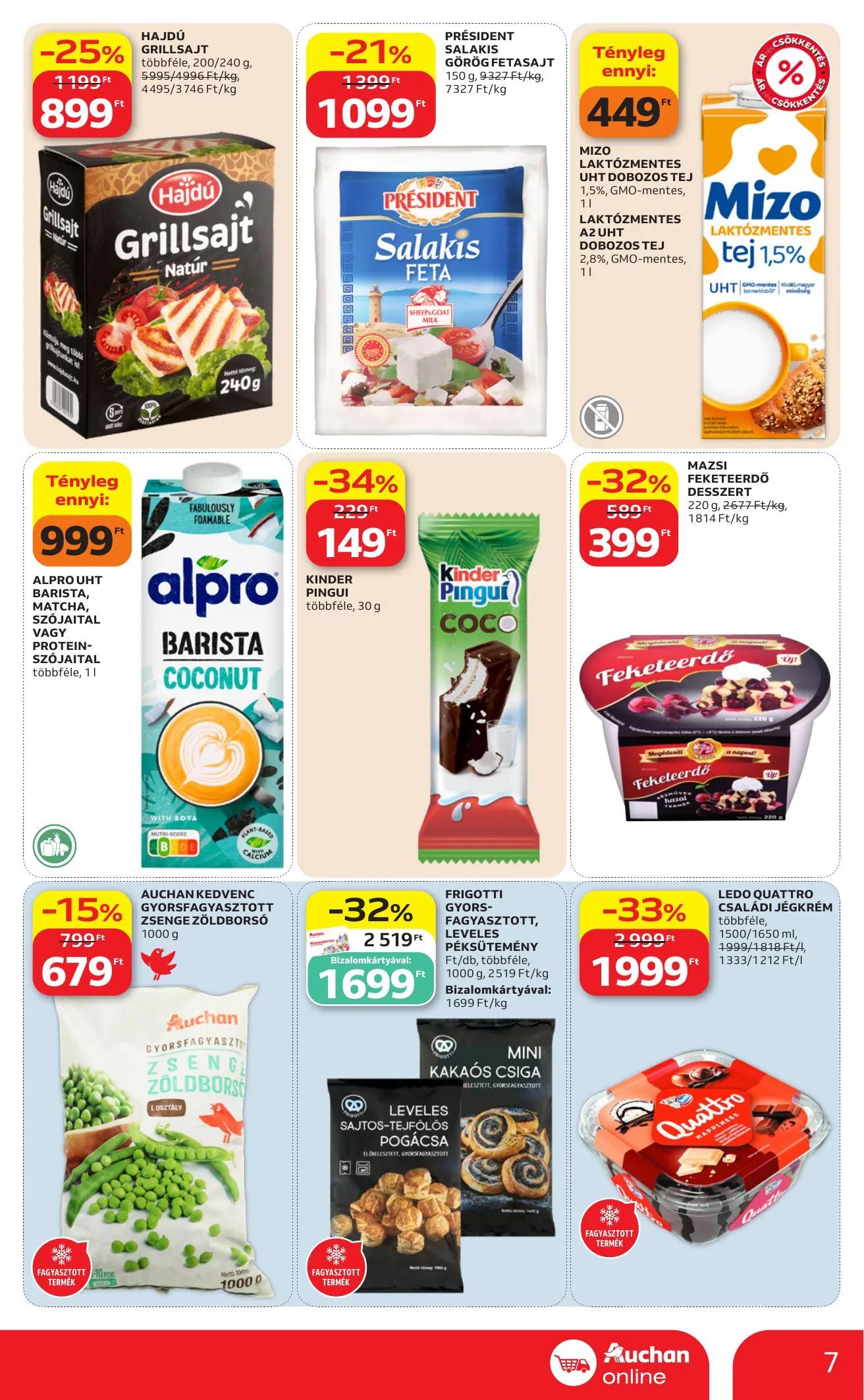 Auchan akciós újság Szupermarket 06.18–06.24 – 7. oldal