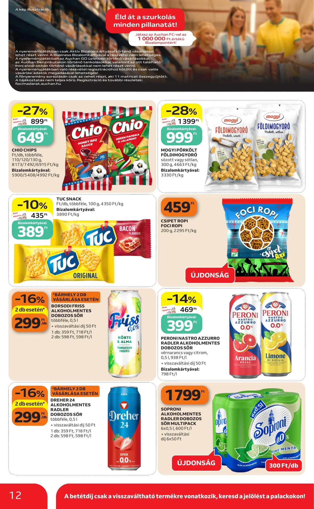 Auchan akciós újság Szupermarket 06.25–07.01 – 12. oldal