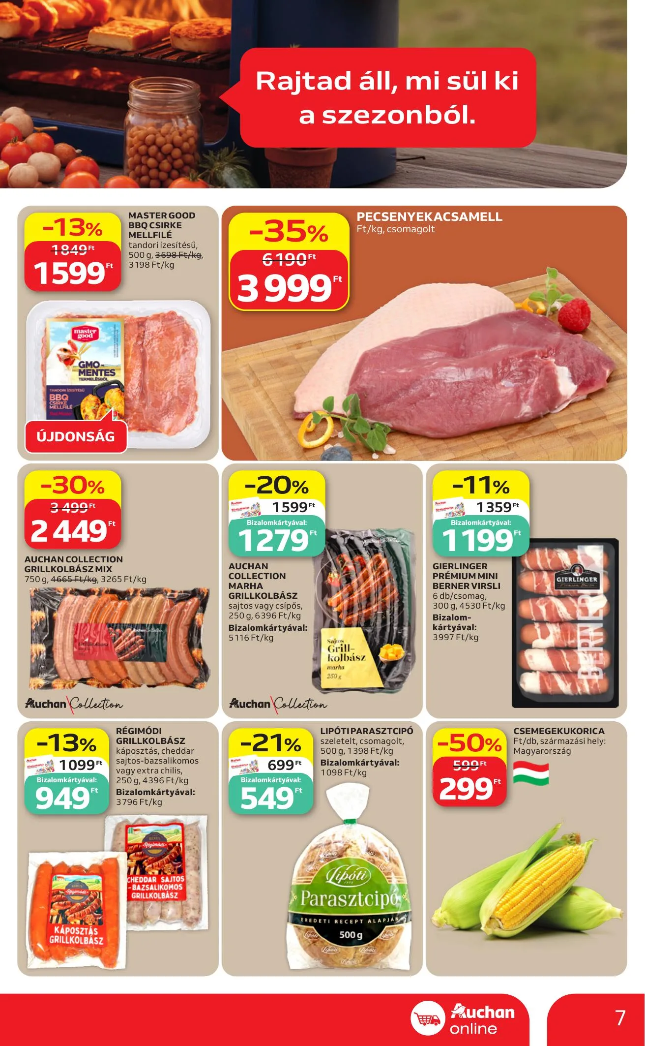 Auchan akciós újság Szupermarket 06.25–07.01 – 7. oldal