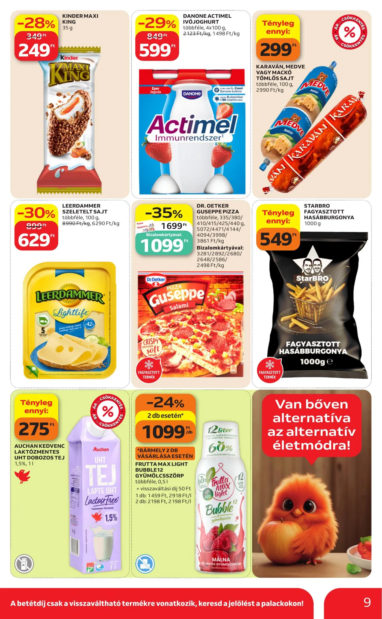 Auchan akciós újság Szupermarket 06.25–07.01 – 9. oldal