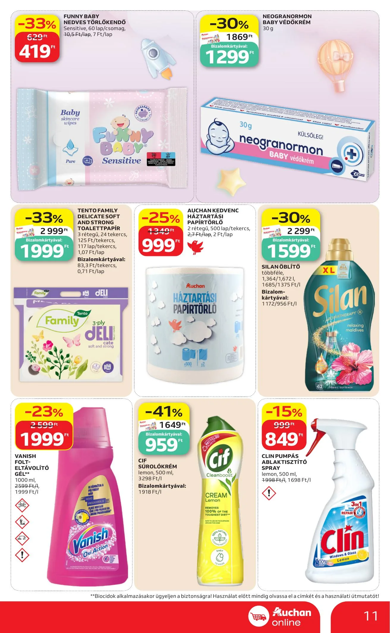 Auchan akciós újság Szupermarket 07.02–07.08 – 11. oldal