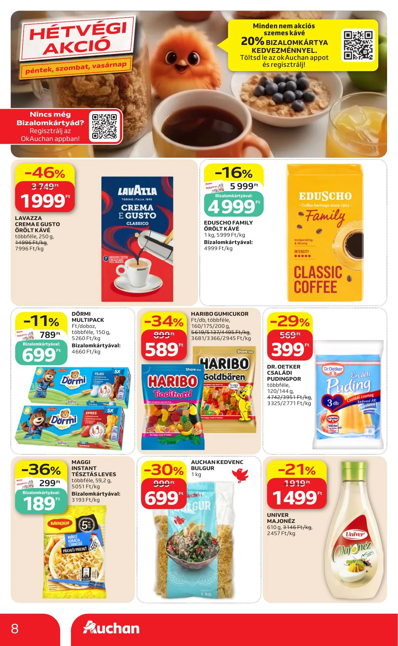 Auchan akciós újság Szupermarket 07.02–07.08 – 8. oldal