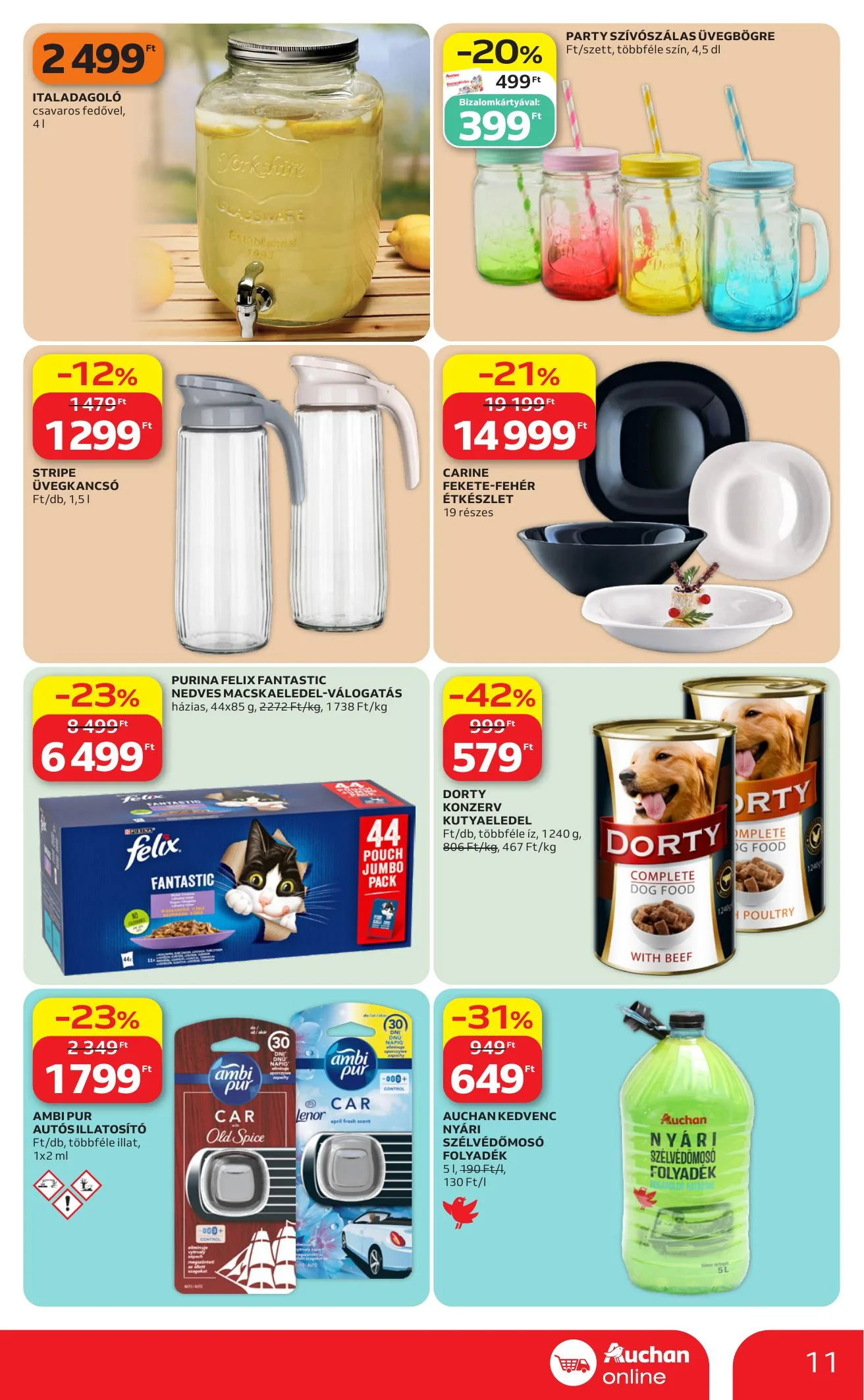 Auchan akciós újság Szupermarket 07.09–07.15 – 11. oldal